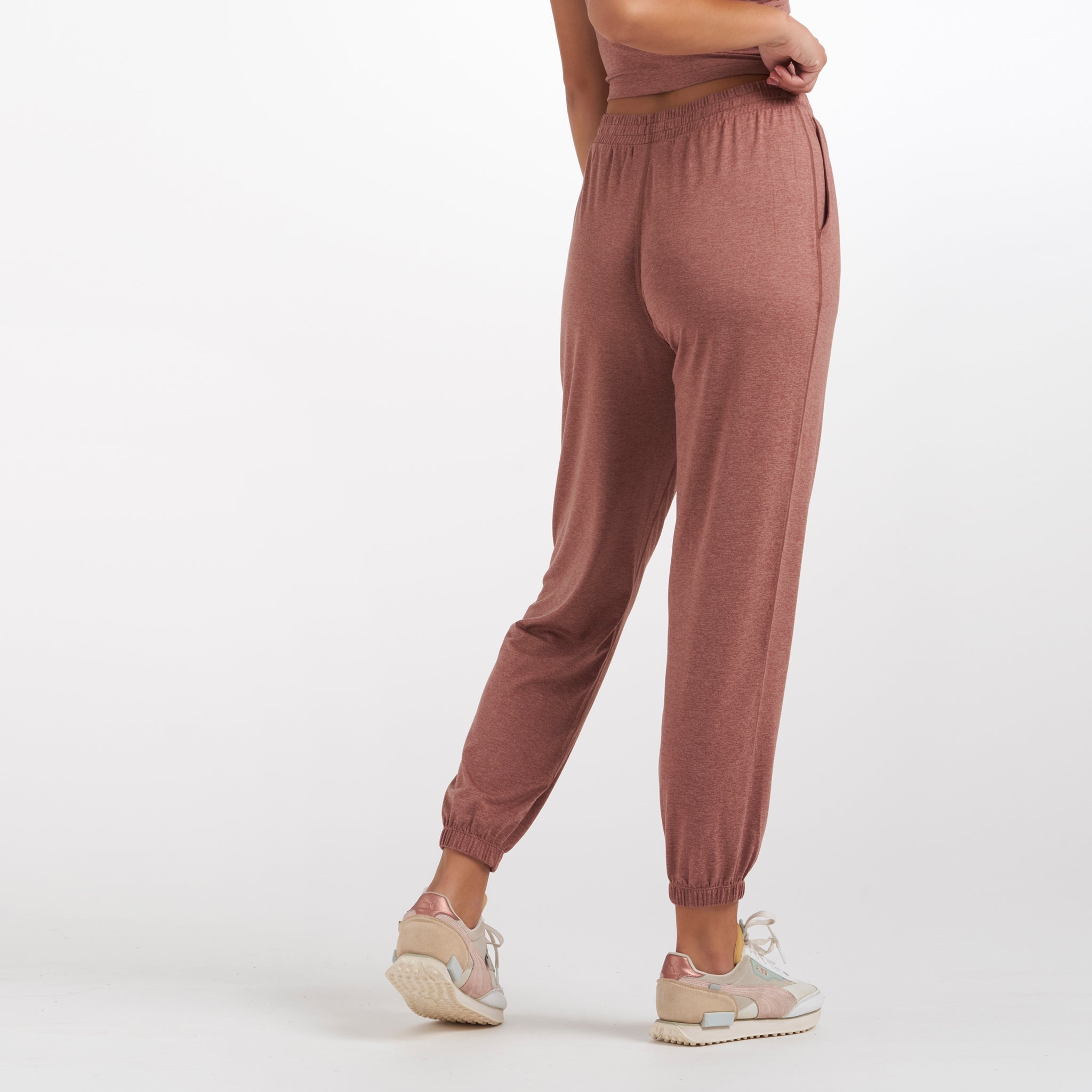 Boyfriend Sweatpant | Light Terracotta Heather