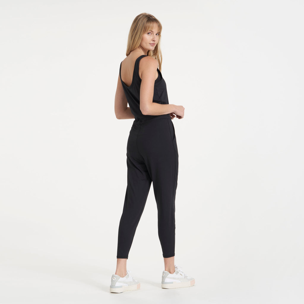 Lux At Ease Jumpsuit | Black