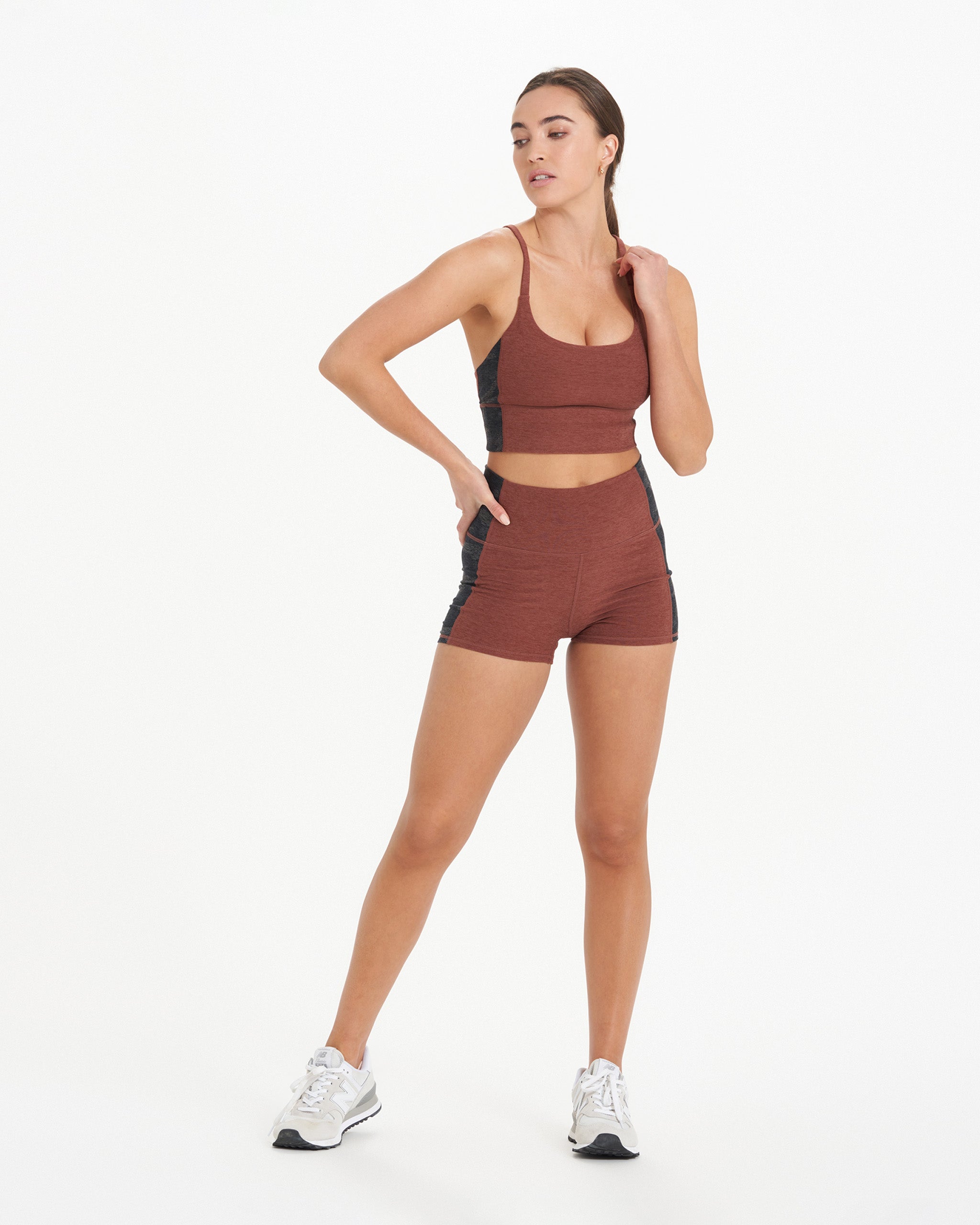 Aspire Elevation Bra | Cedar Heather