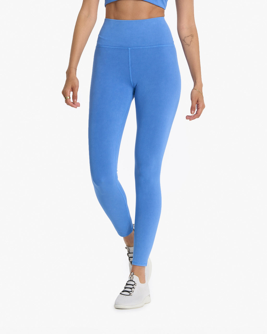 Washed Studio Legging | Washed Cerulean