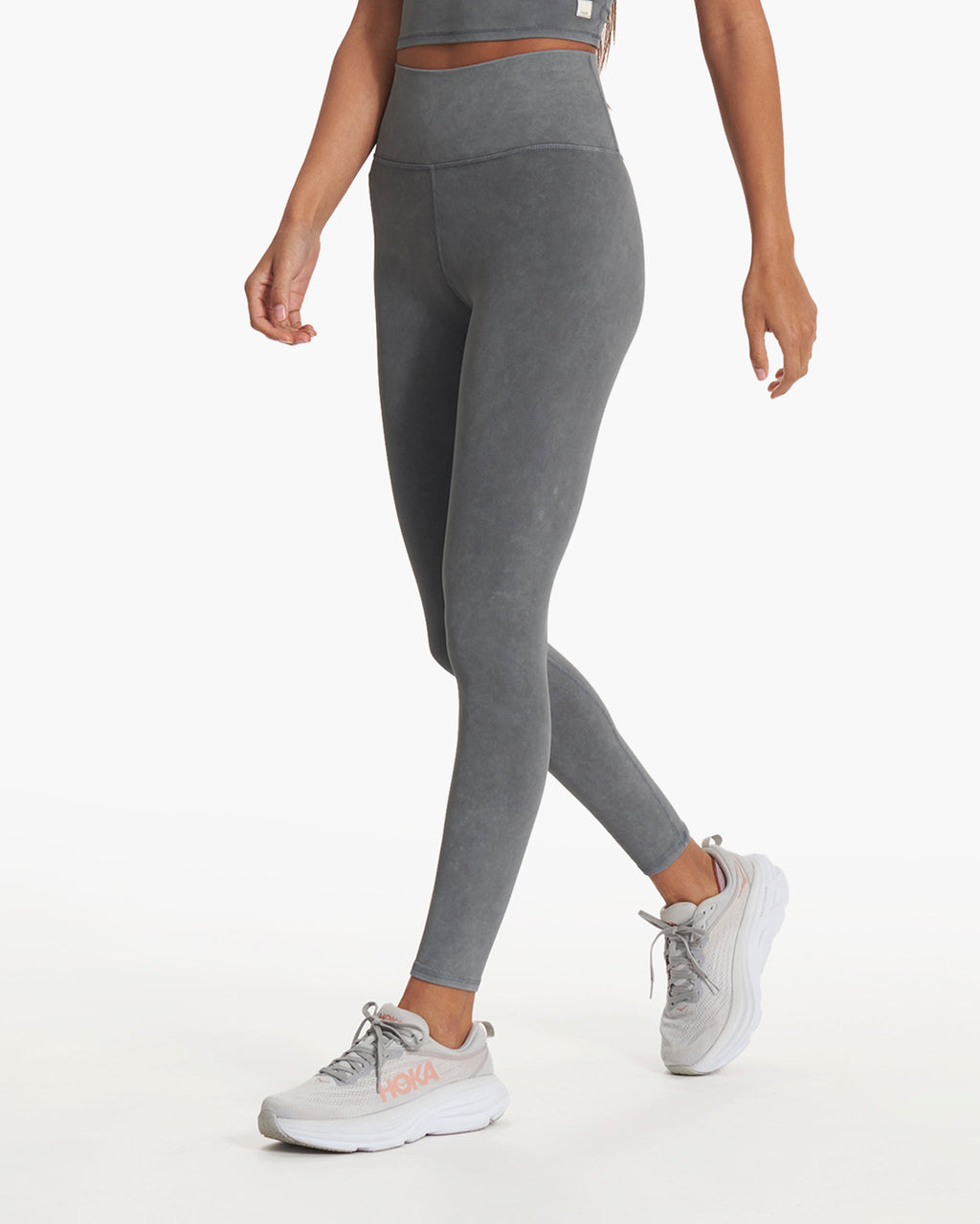 Washed Studio Legging | Washed Charcoal