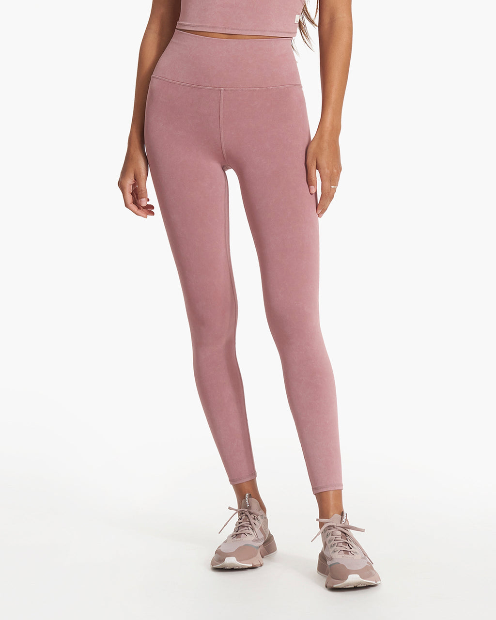 Washed Studio Legging | Washed Marsala