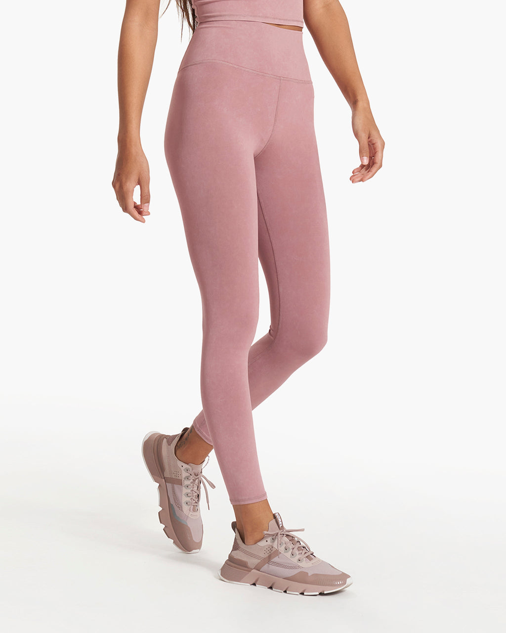 Washed Studio Legging | Washed Marsala