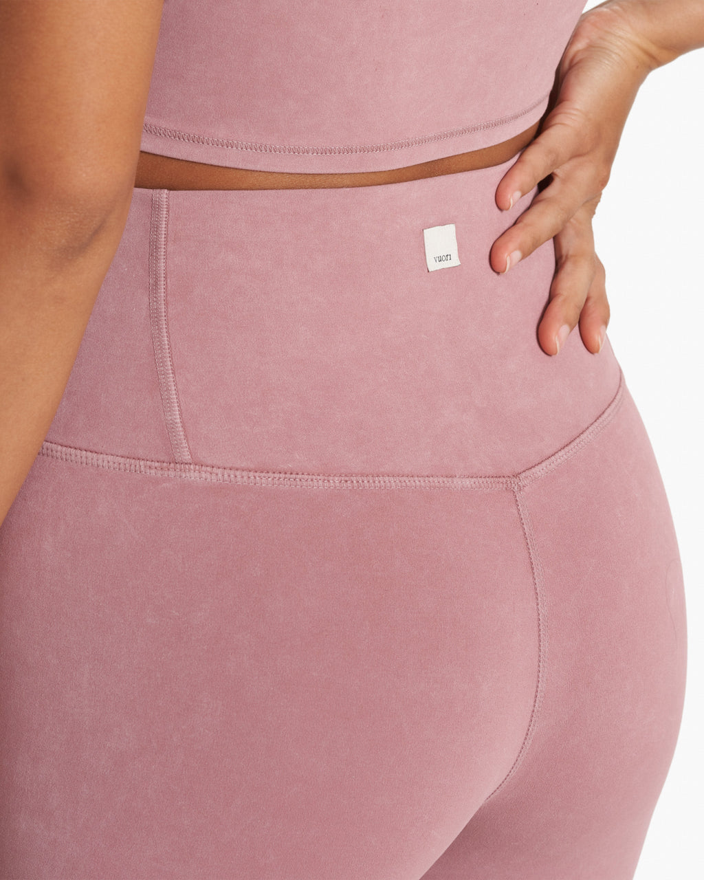 Washed Studio Legging | Washed Marsala