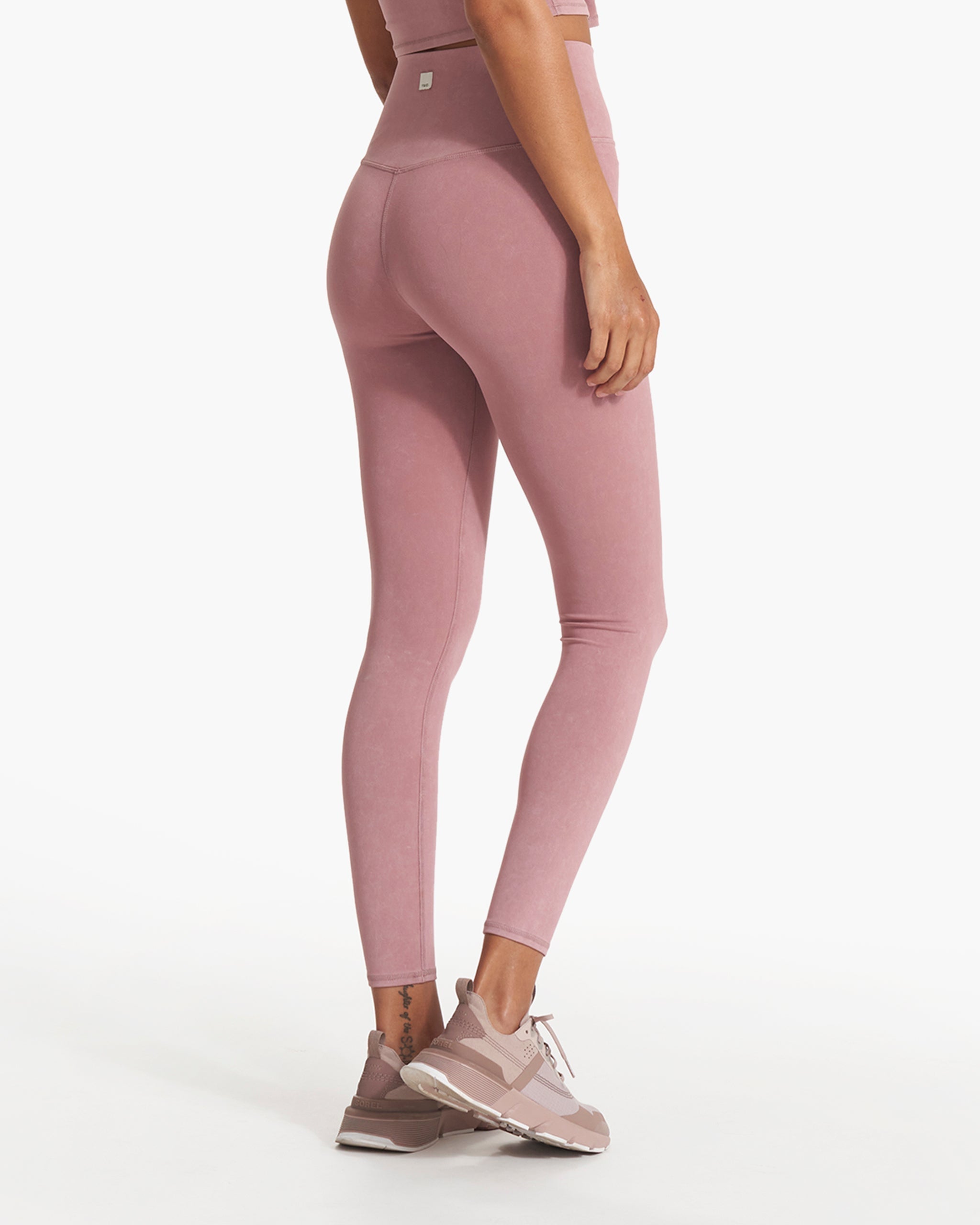 Washed Studio Legging | Washed Marsala