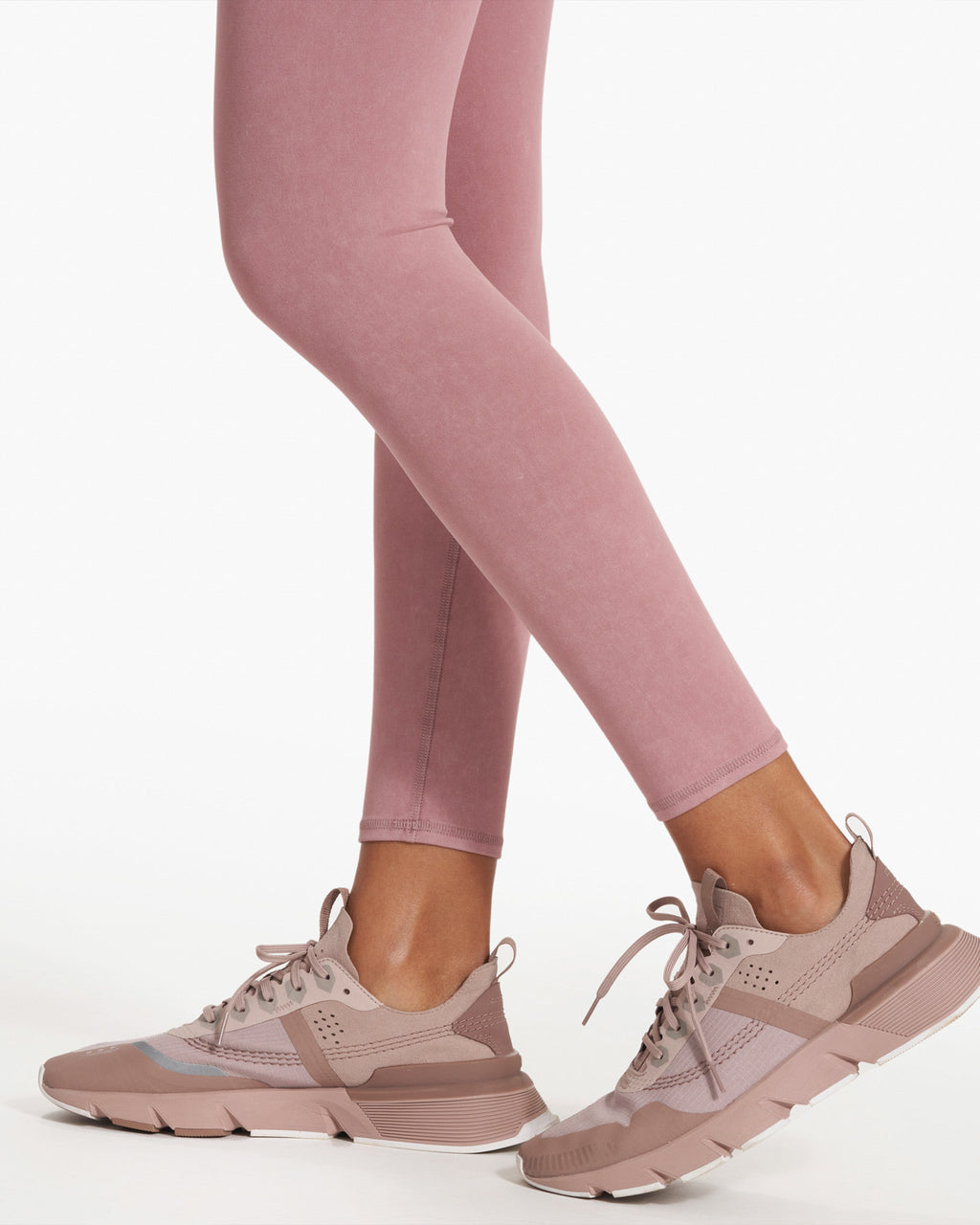 Washed Studio Legging | Washed Marsala