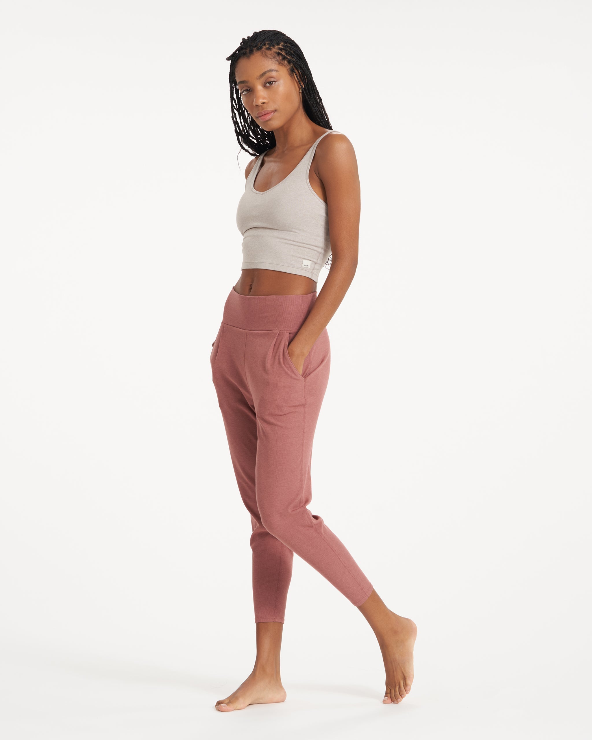 Pose At Ease Pant | Rosewood Heather