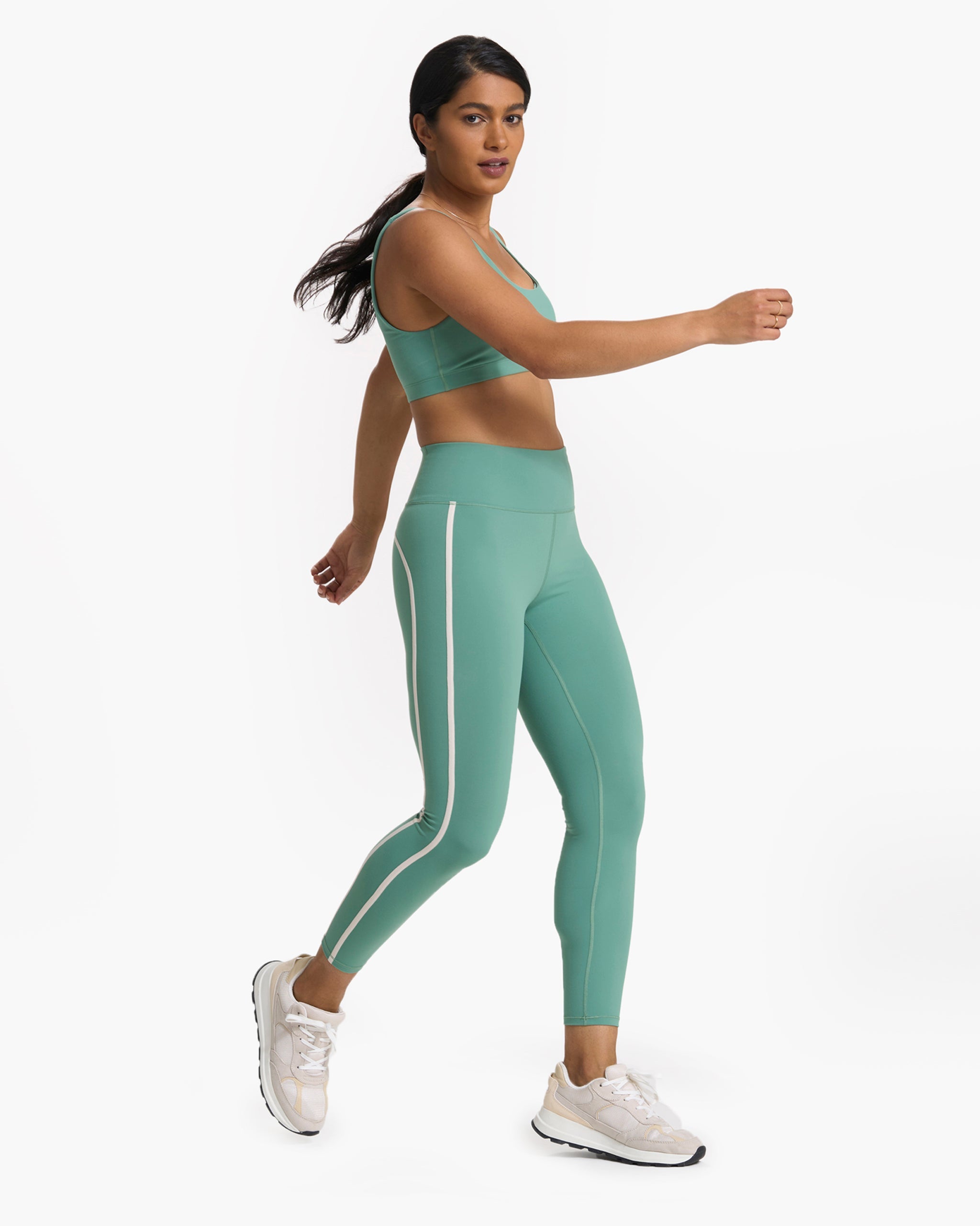 Track Legging | Celadon