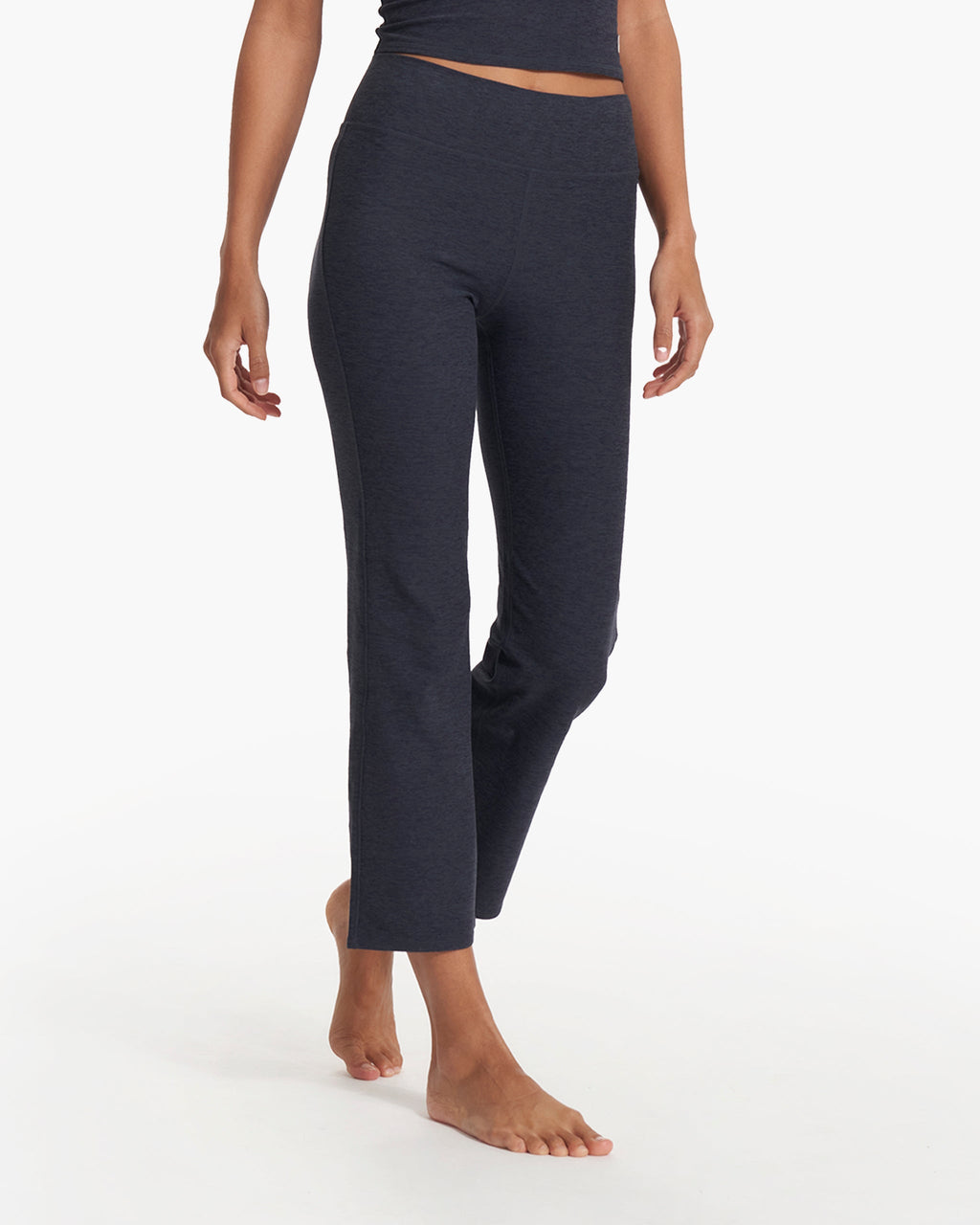 Mid Rise Elevation Slim Bootcut | Midnight Heather