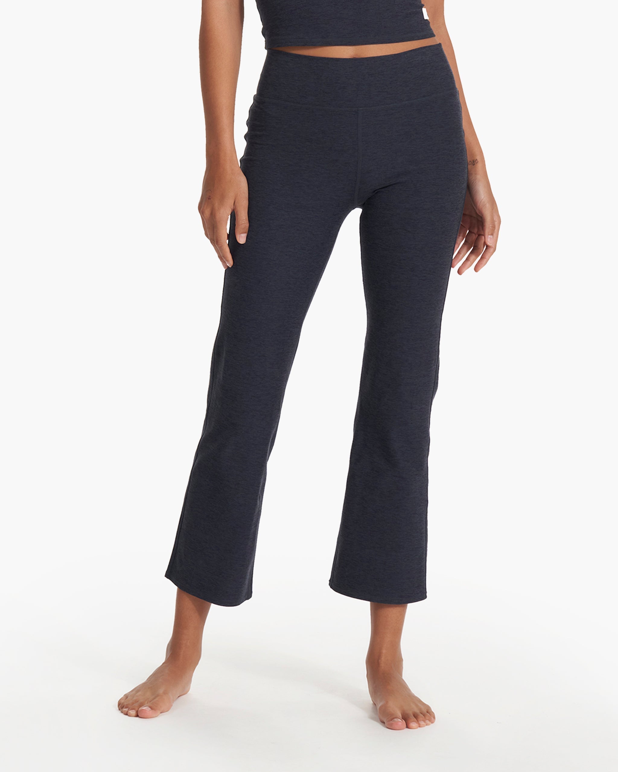 Mid Rise Elevation Slim Bootcut | Midnight Heather