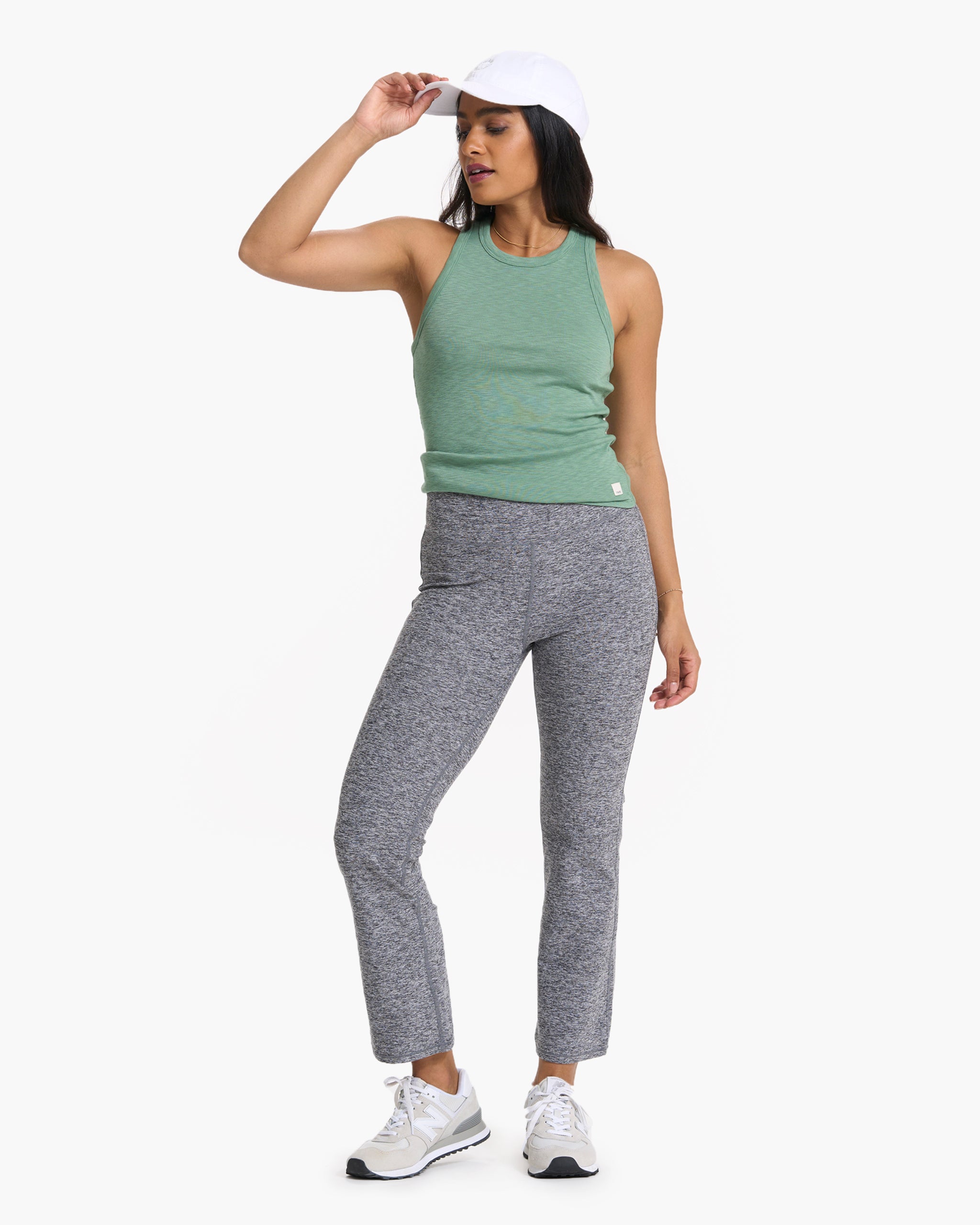 Mid Rise Elevation Slim Bootcut | Heather Grey