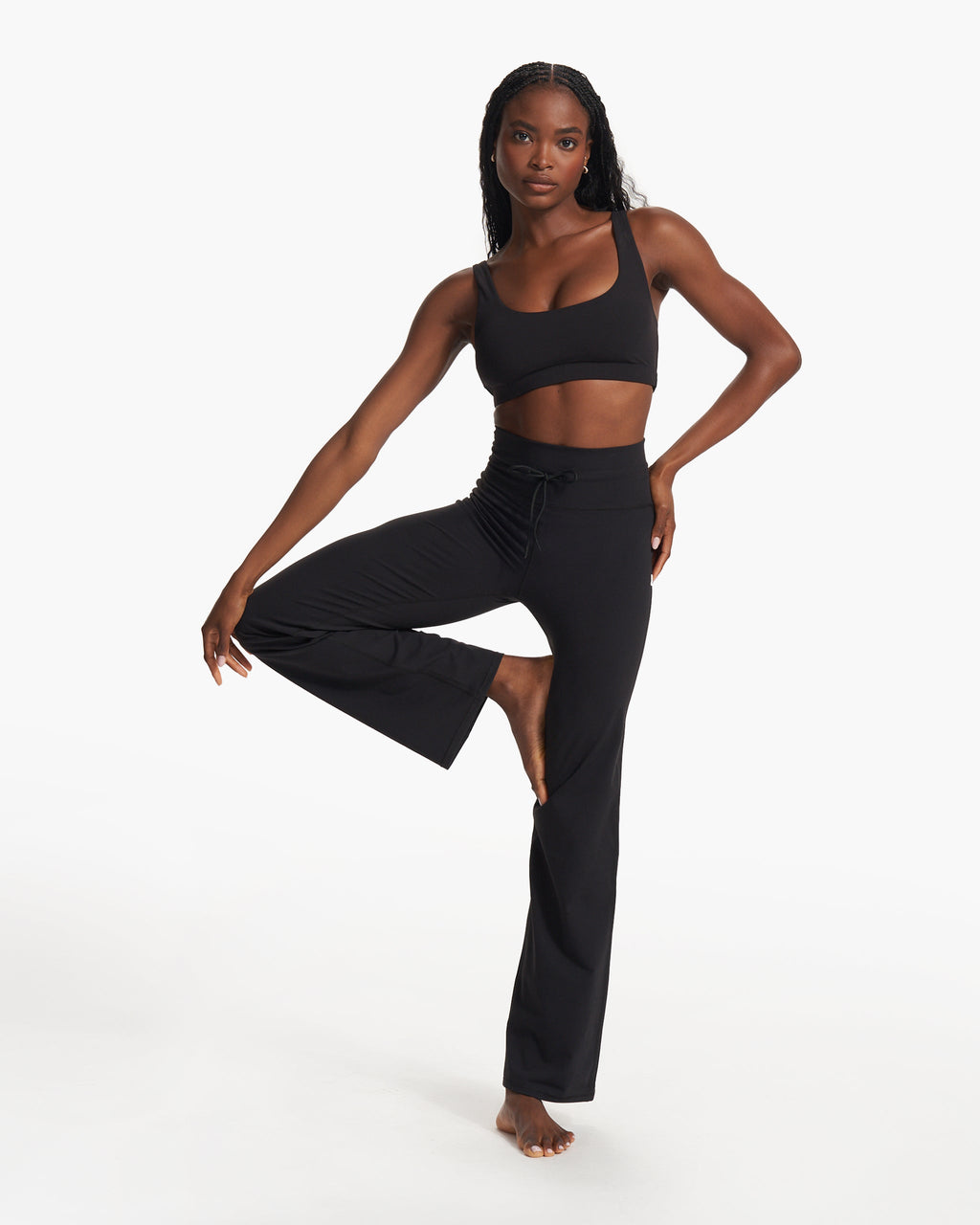 Daily Wideleg - Long | Black