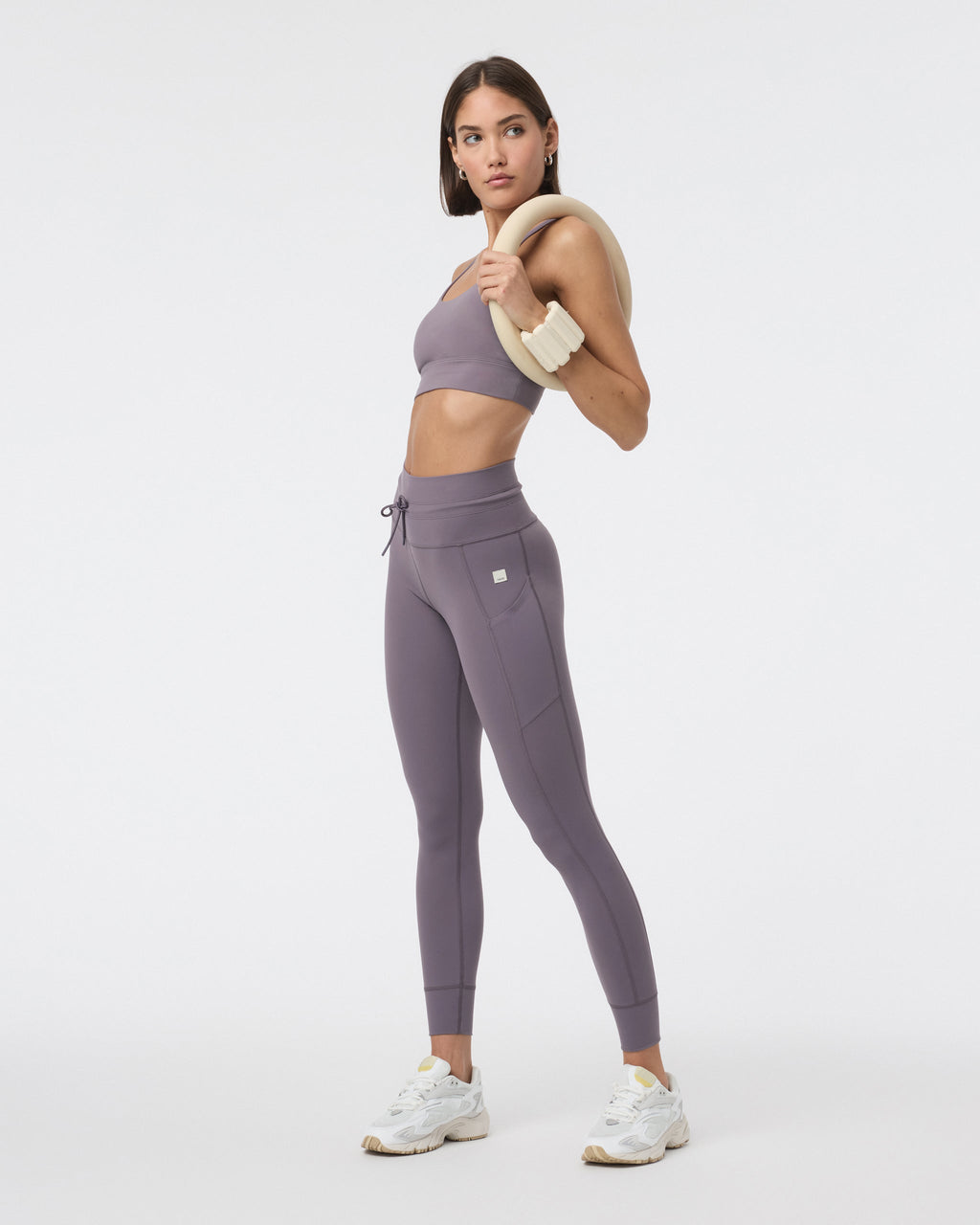 Daily Pocket Legging - Long | Lunar Grey