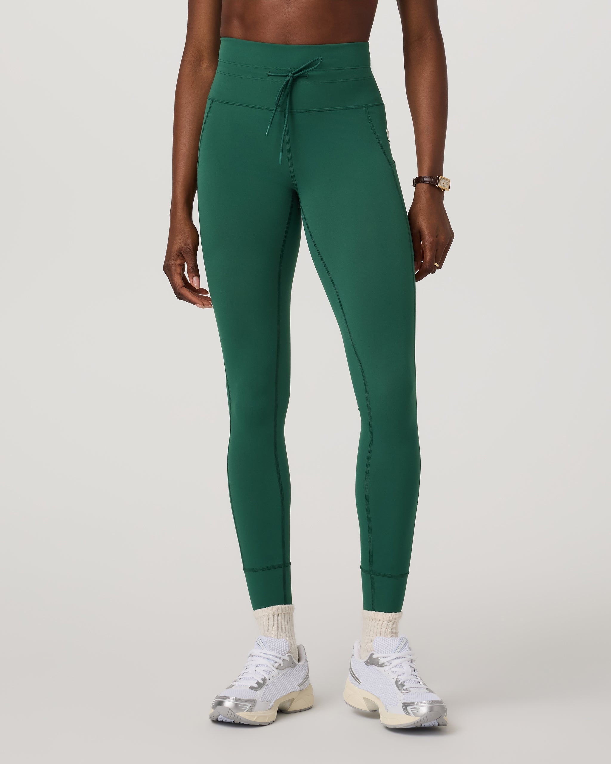 Daily Pocket Legging - Short | Viridian