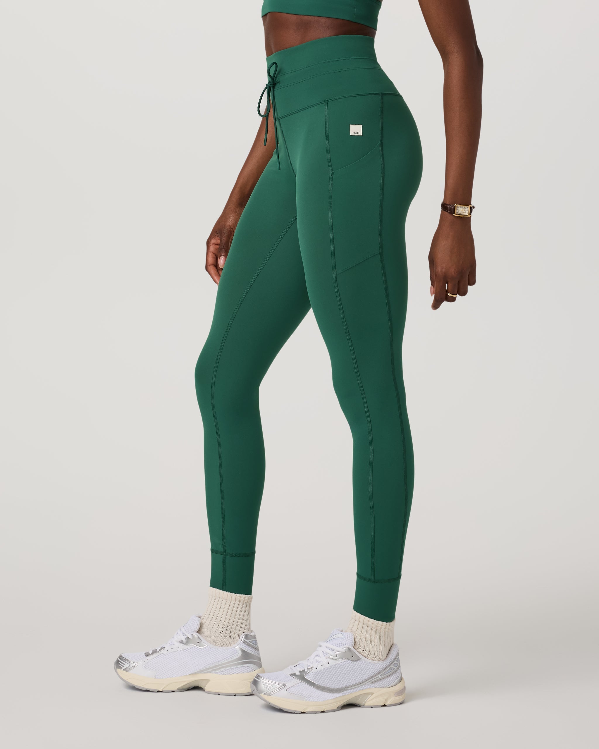 Daily Pocket Legging - Long | Viridian