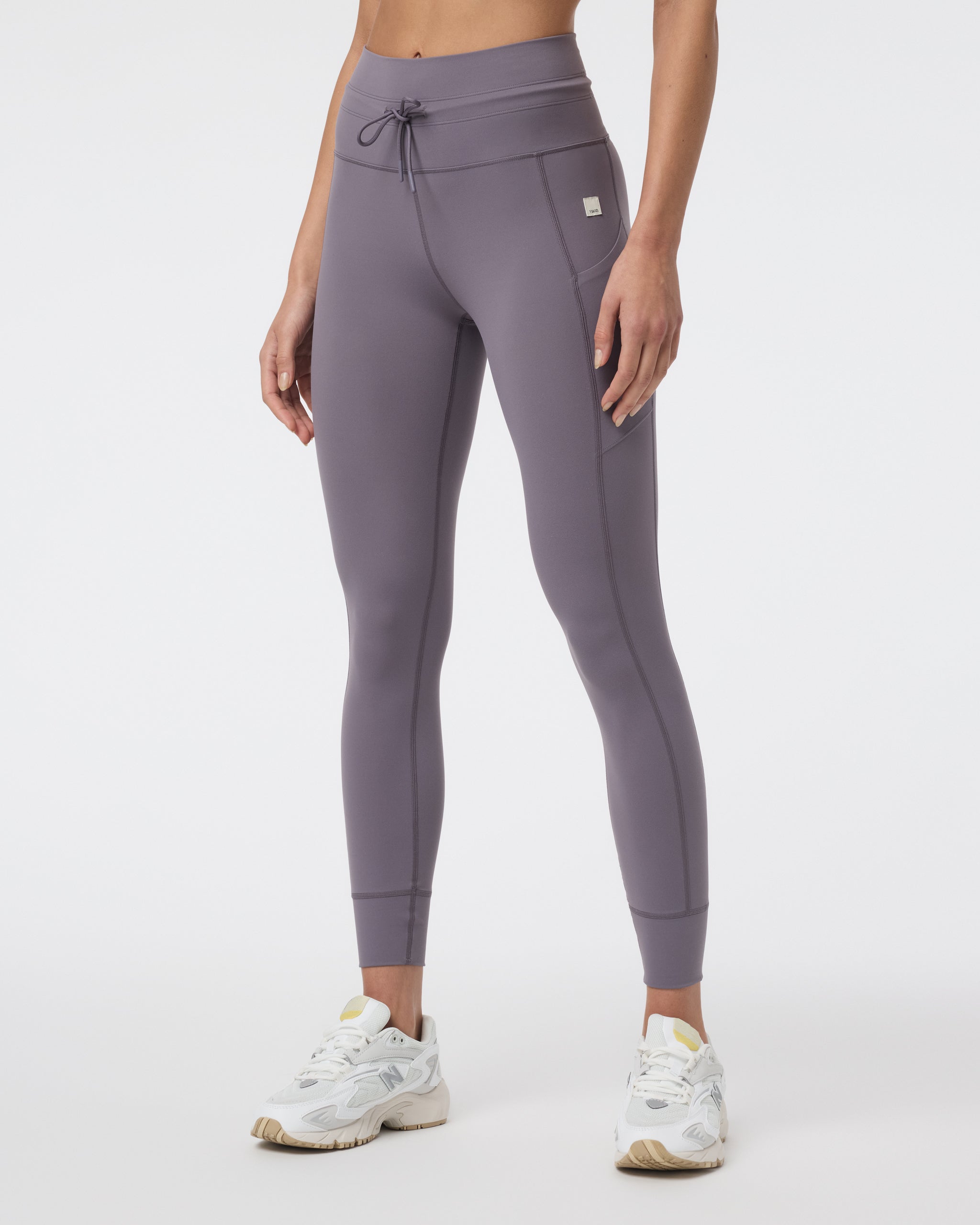 Daily Pocket Legging - Short | Lunar Grey