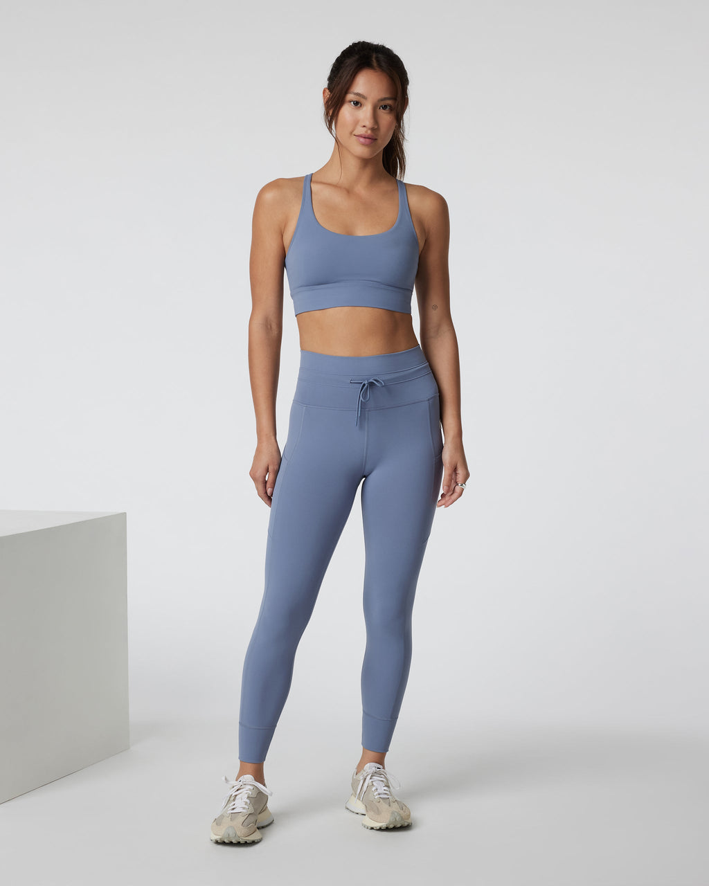 Daily Pocket Legging - Short | Mercury