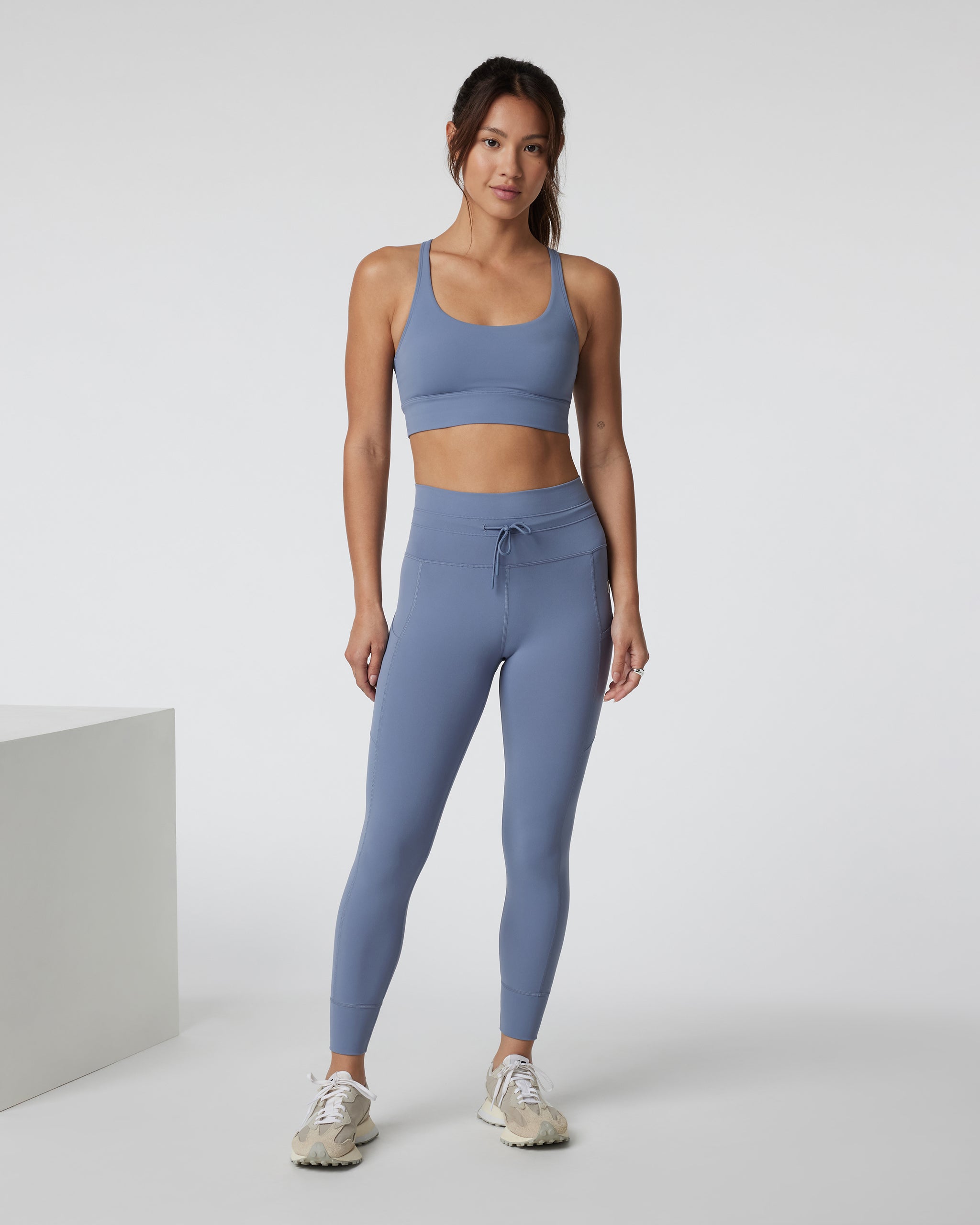 Daily Pocket Legging - Short | Mercury
