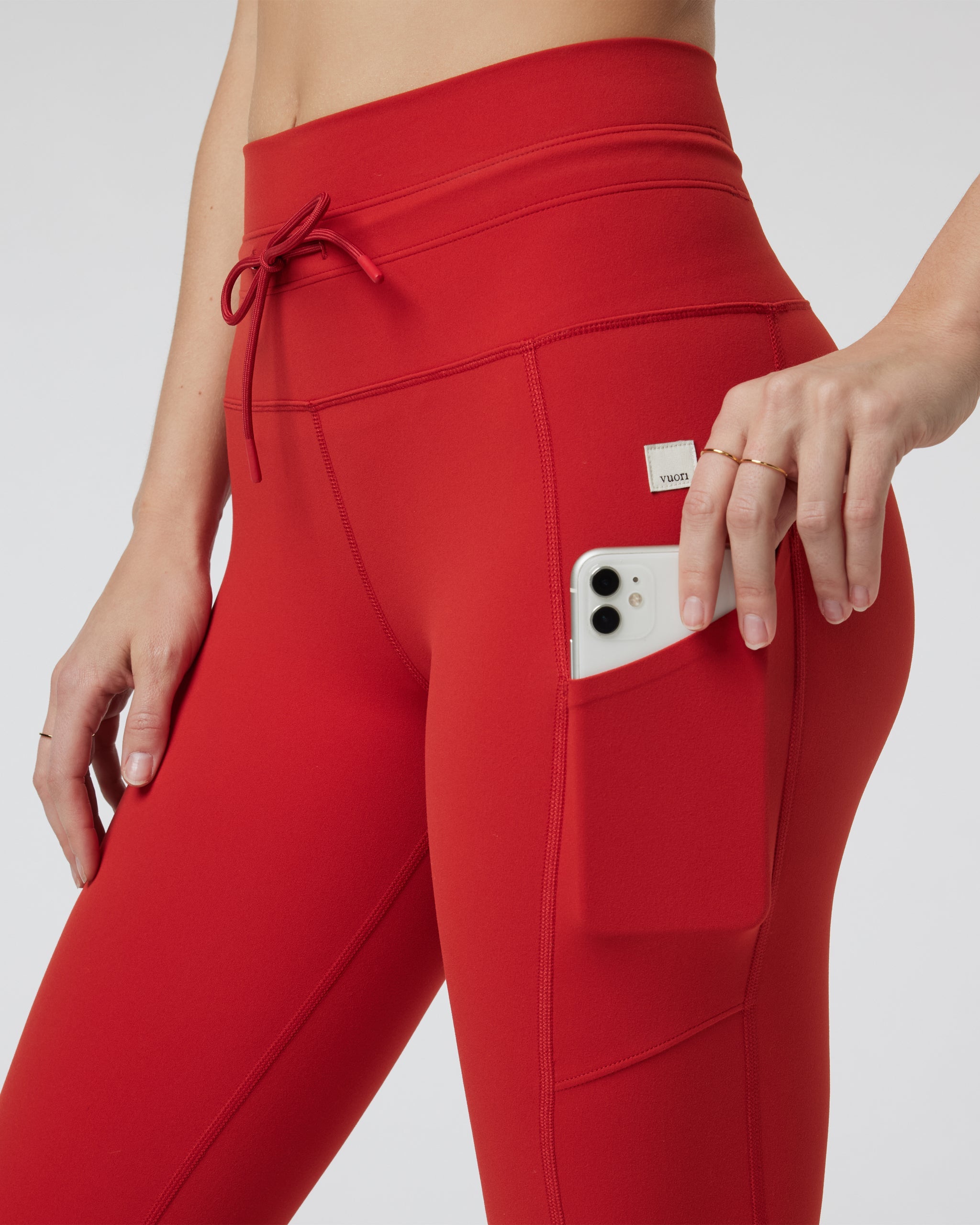 Daily Pocket Legging | Scarlet