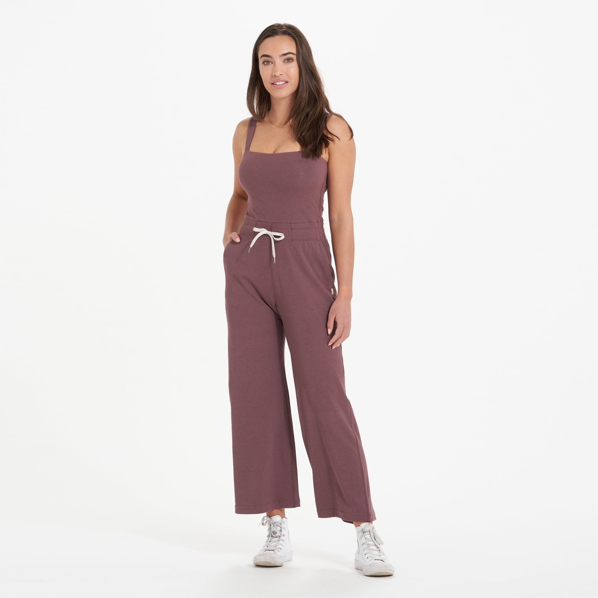 Pose Jumpsuit | Chestnut
