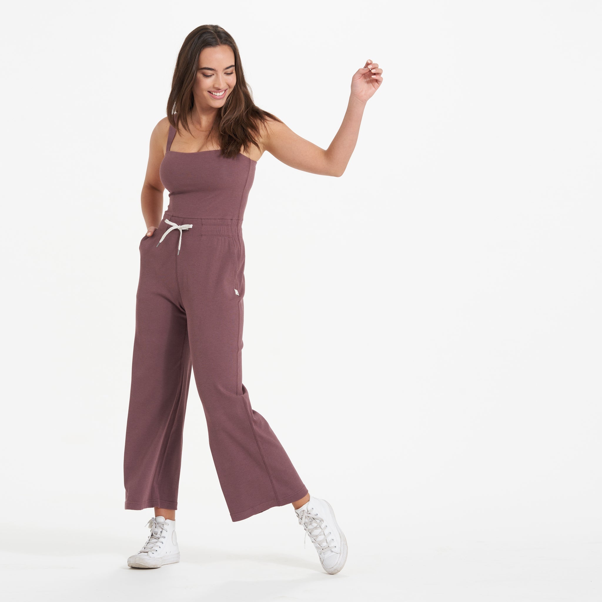 Pose Jumpsuit | Chestnut