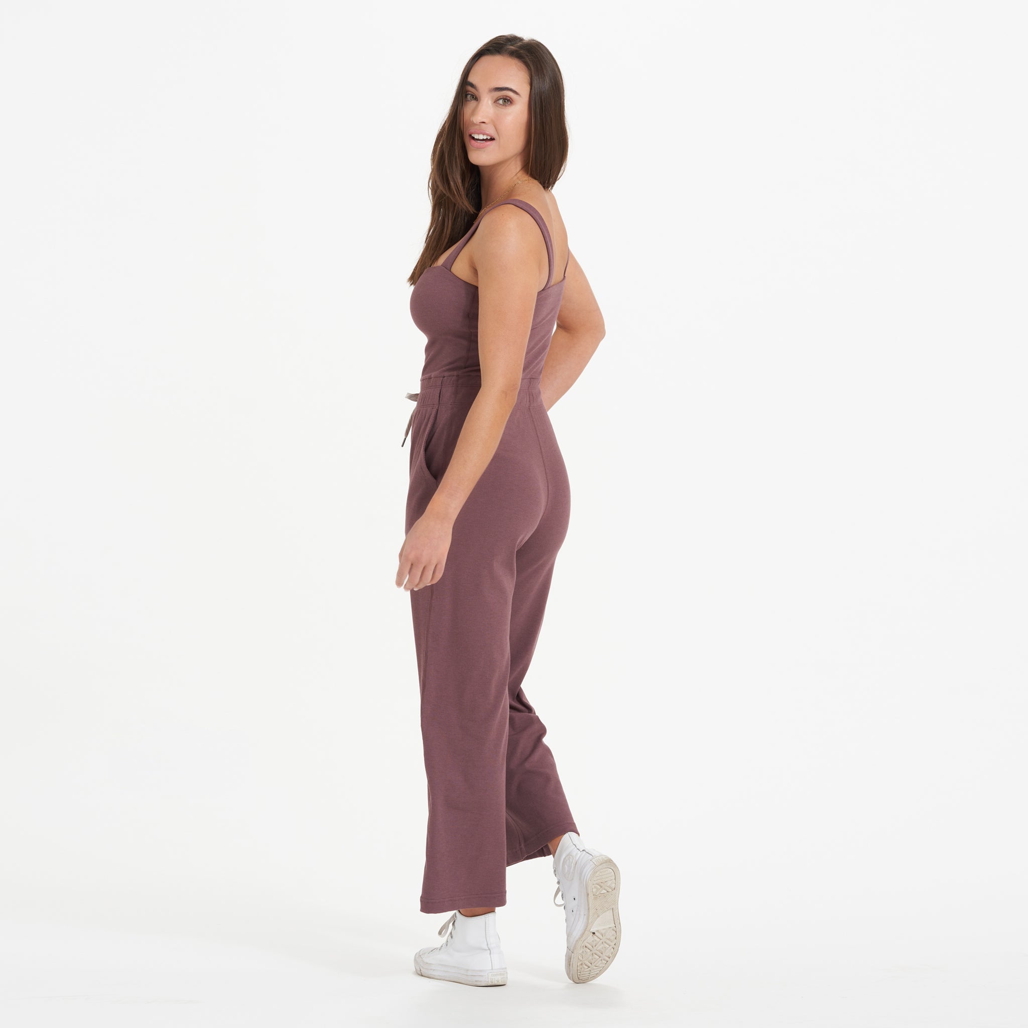 Pose Jumpsuit | Chestnut