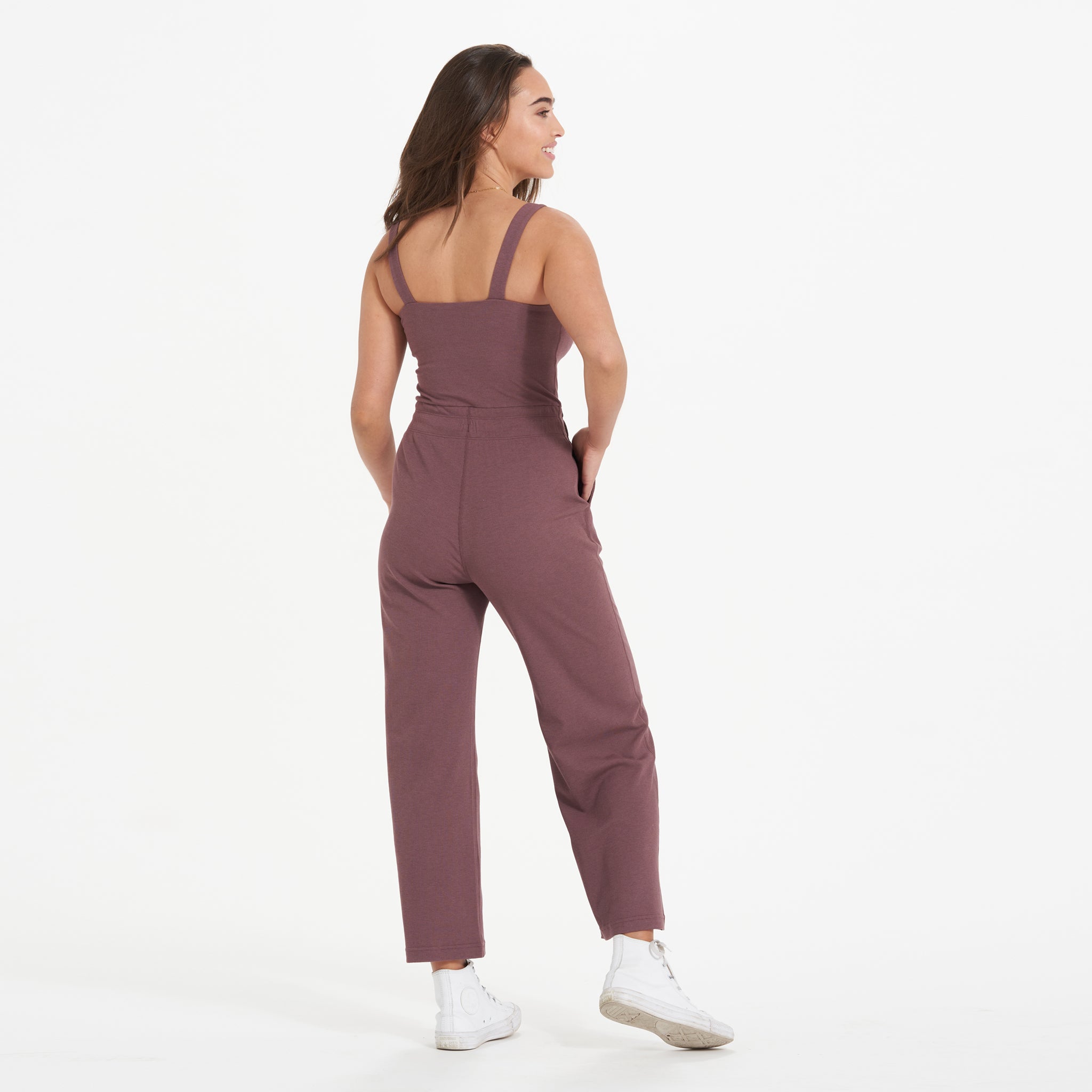 Pose Jumpsuit | Chestnut