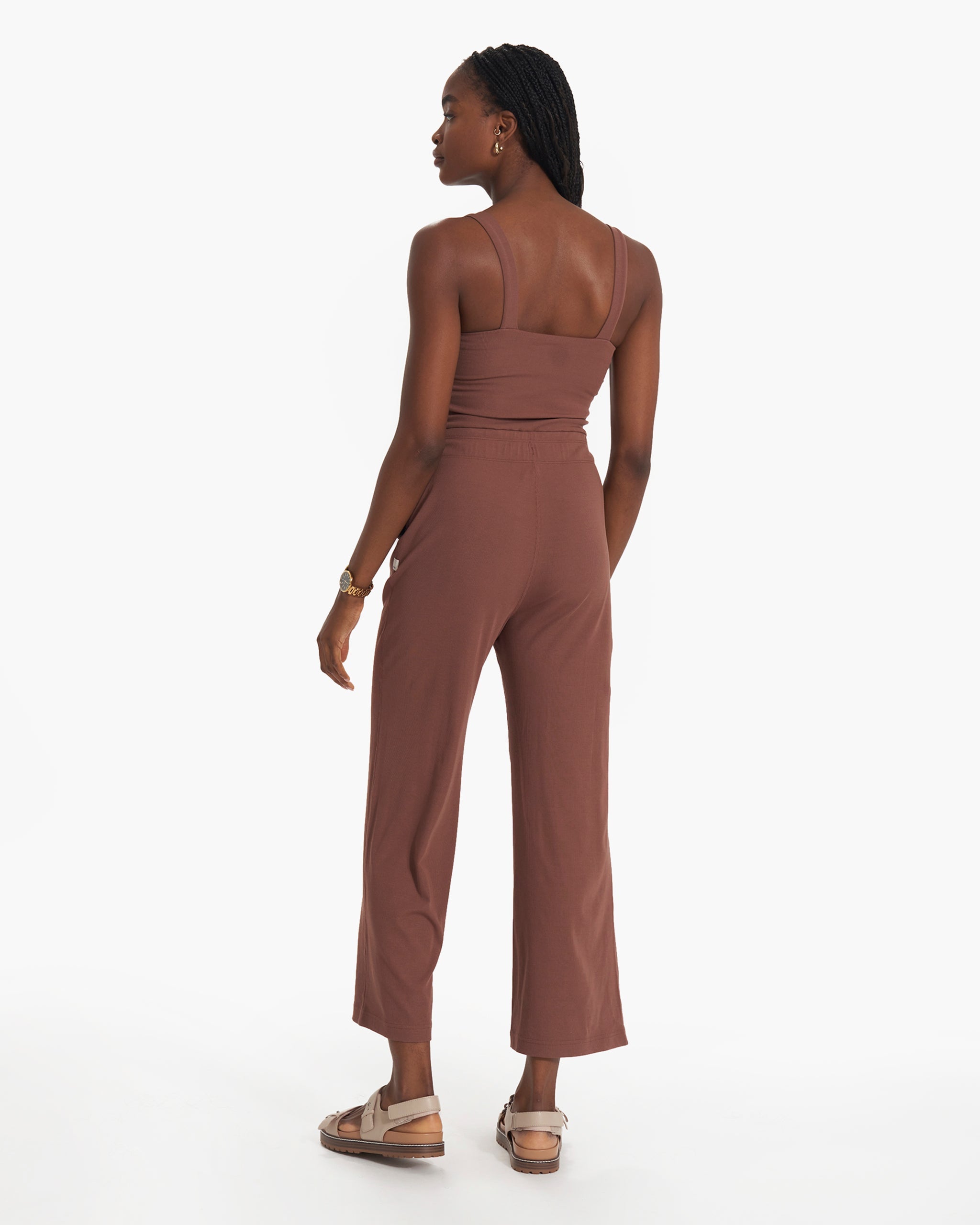 Pose Jumpsuit | Hazelnut