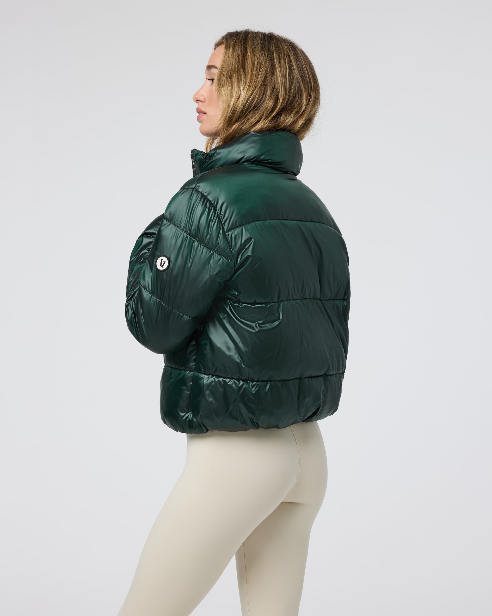 Hudson Insulated Shine Jacket | Aspen