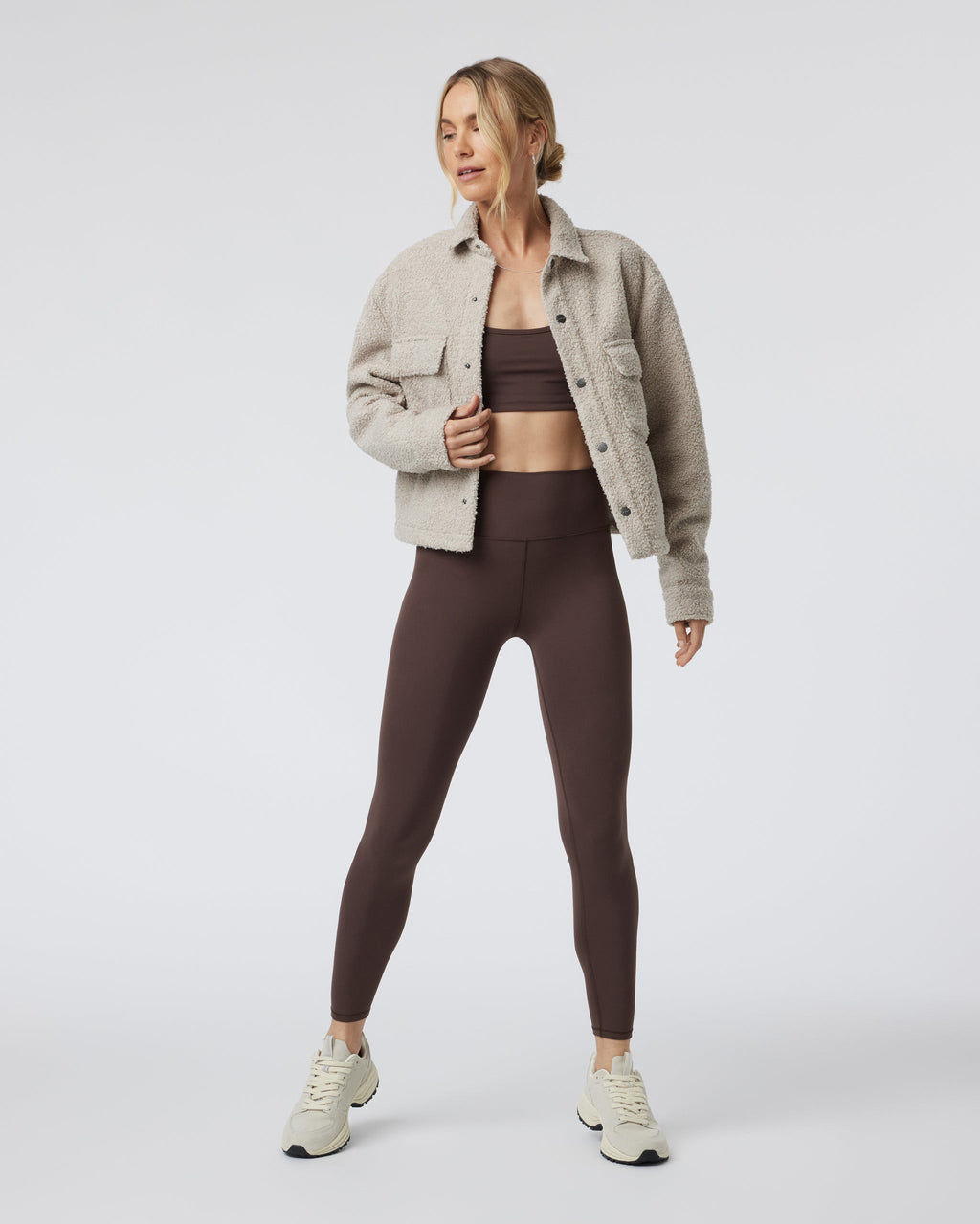 Sycamore Short Shirt Jacket | Dark Salt