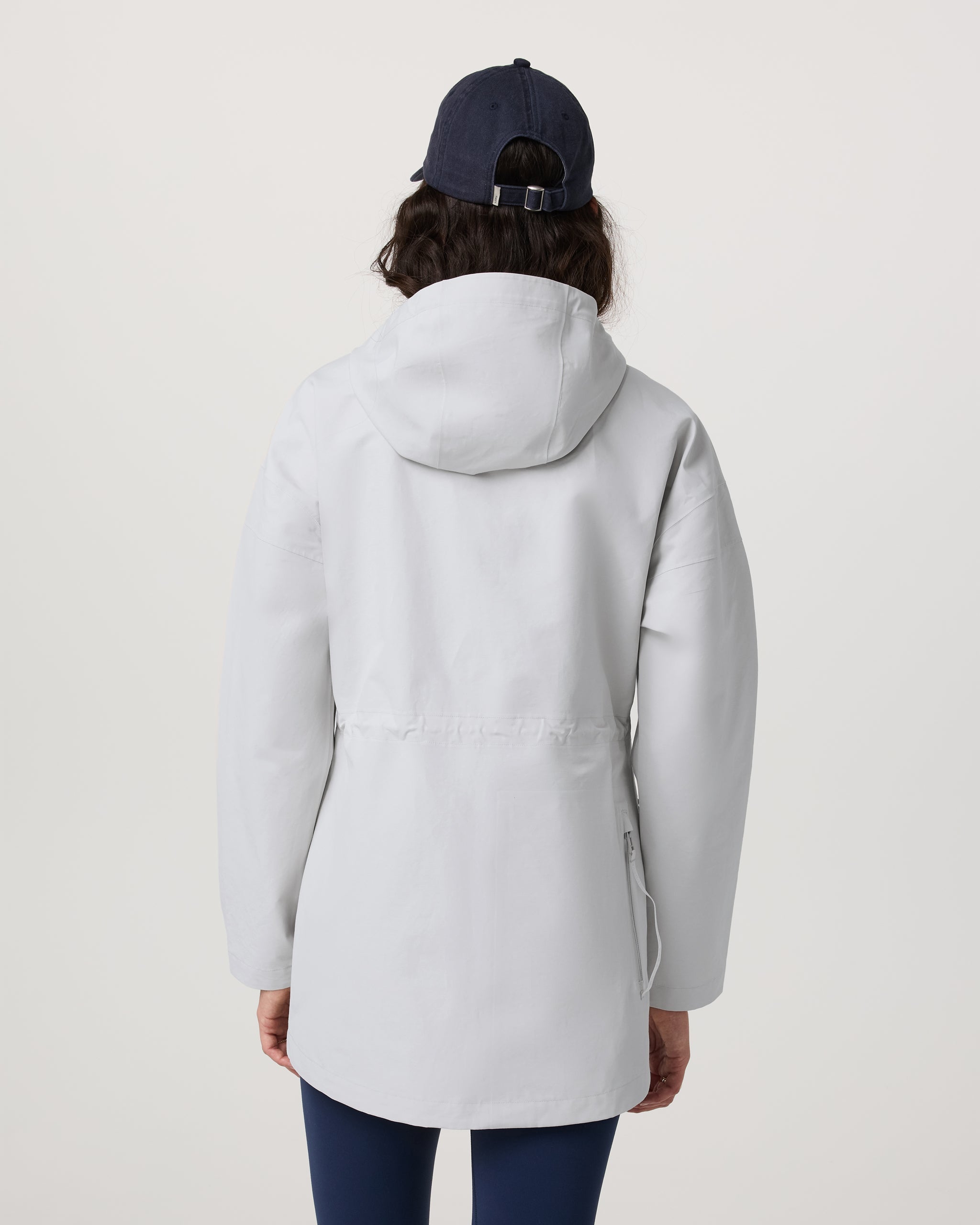 Pfeiffer Rain Jacket | Silver Cloud