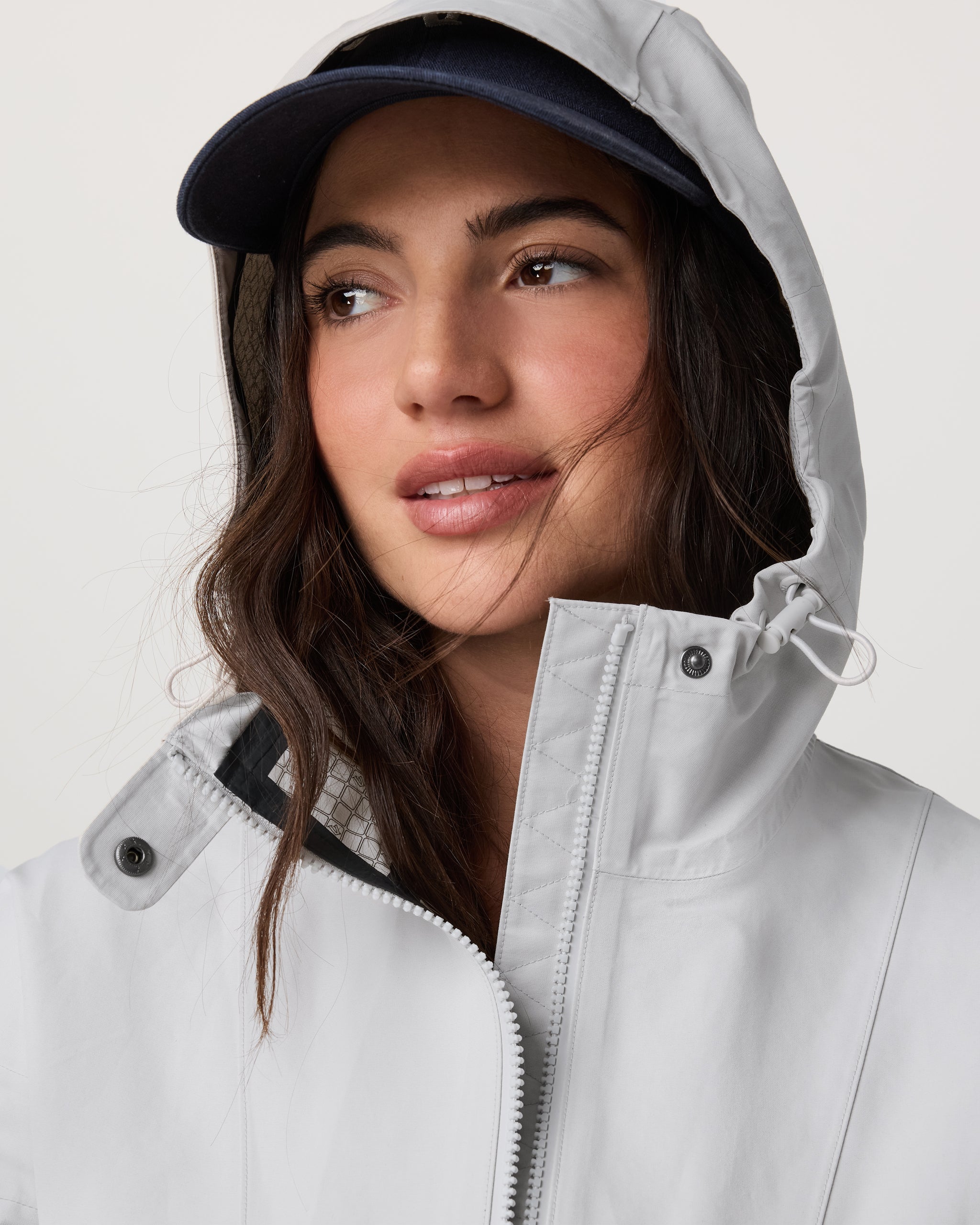 Pfeiffer Rain Jacket | Silver Cloud