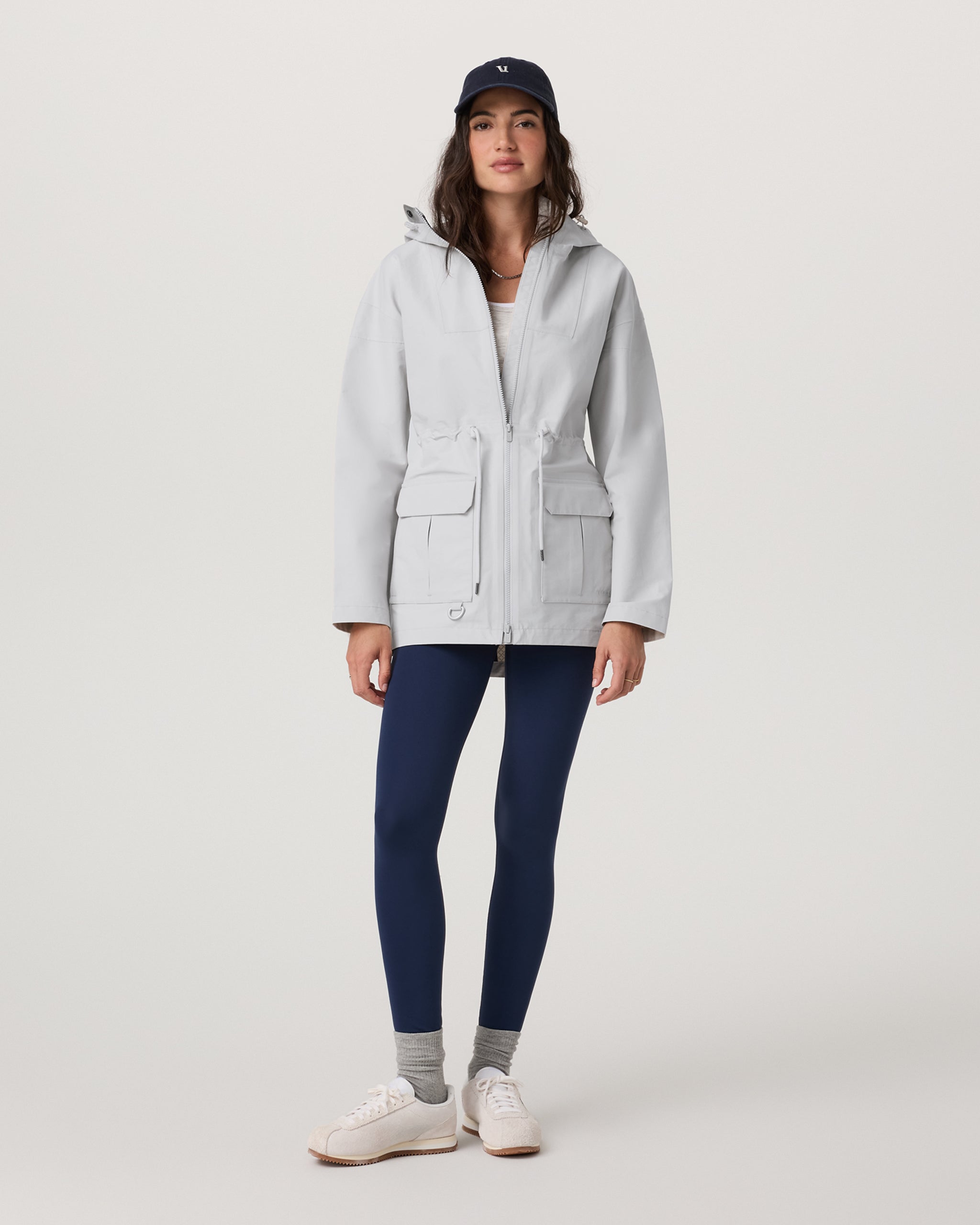 Pfeiffer Rain Jacket | Silver Cloud