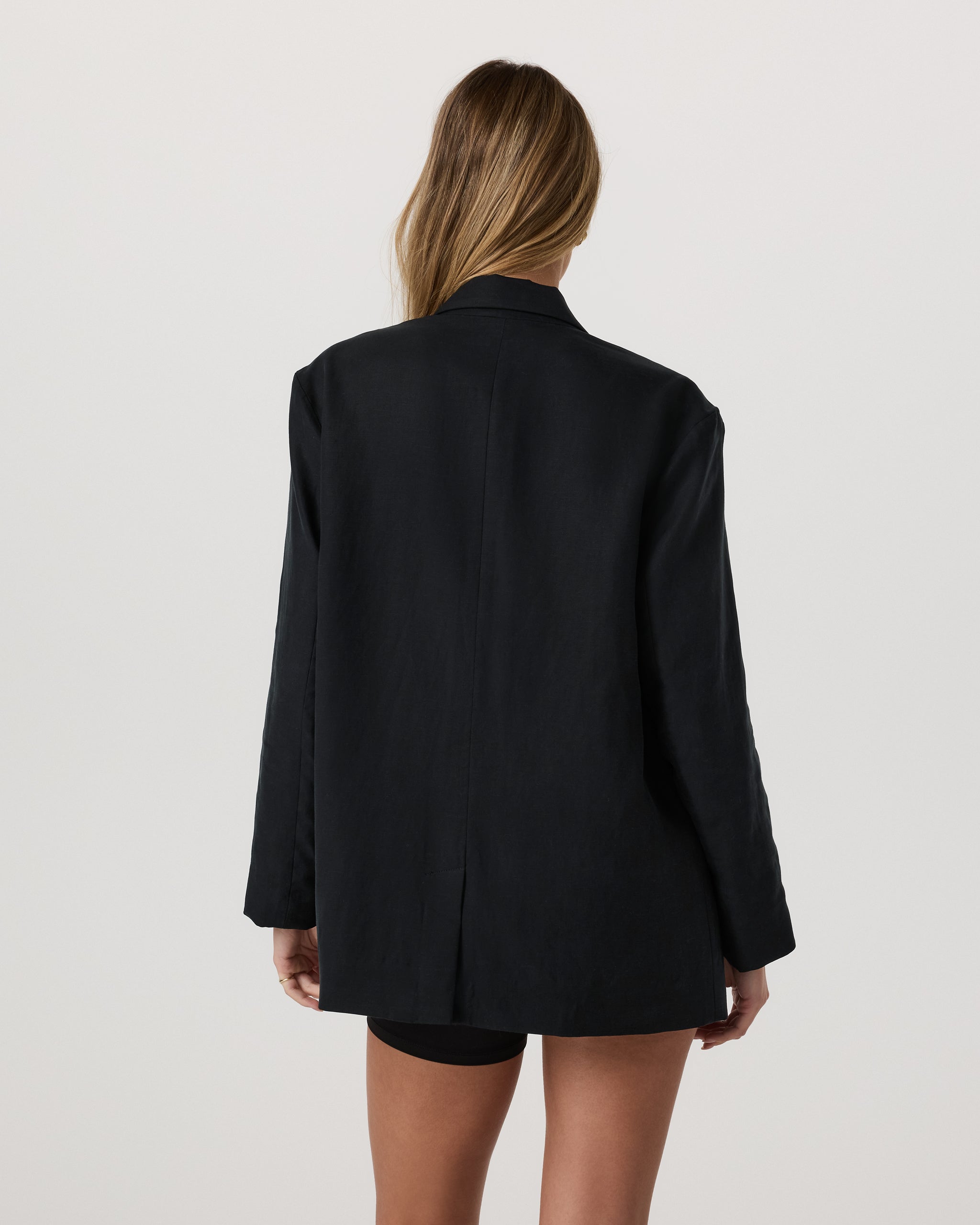Trestles Twill Blazer | Black