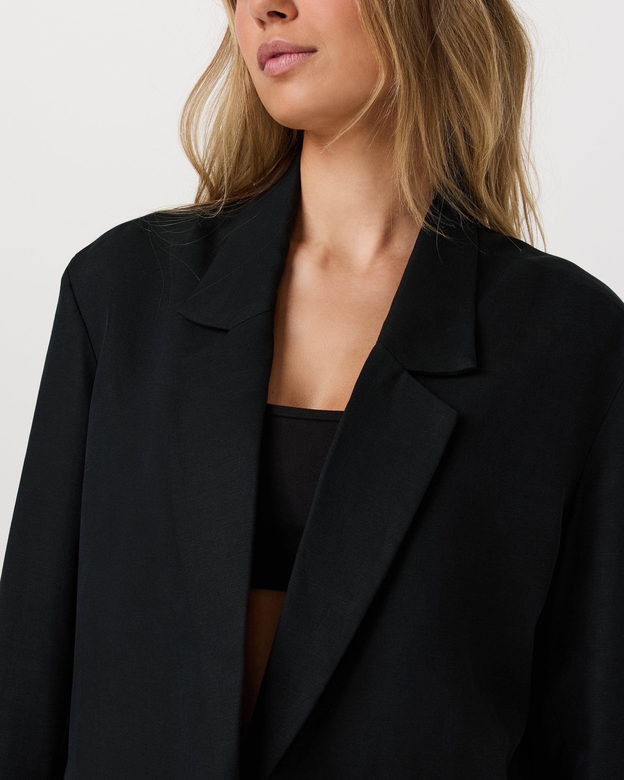 Trestles Twill Blazer | Black