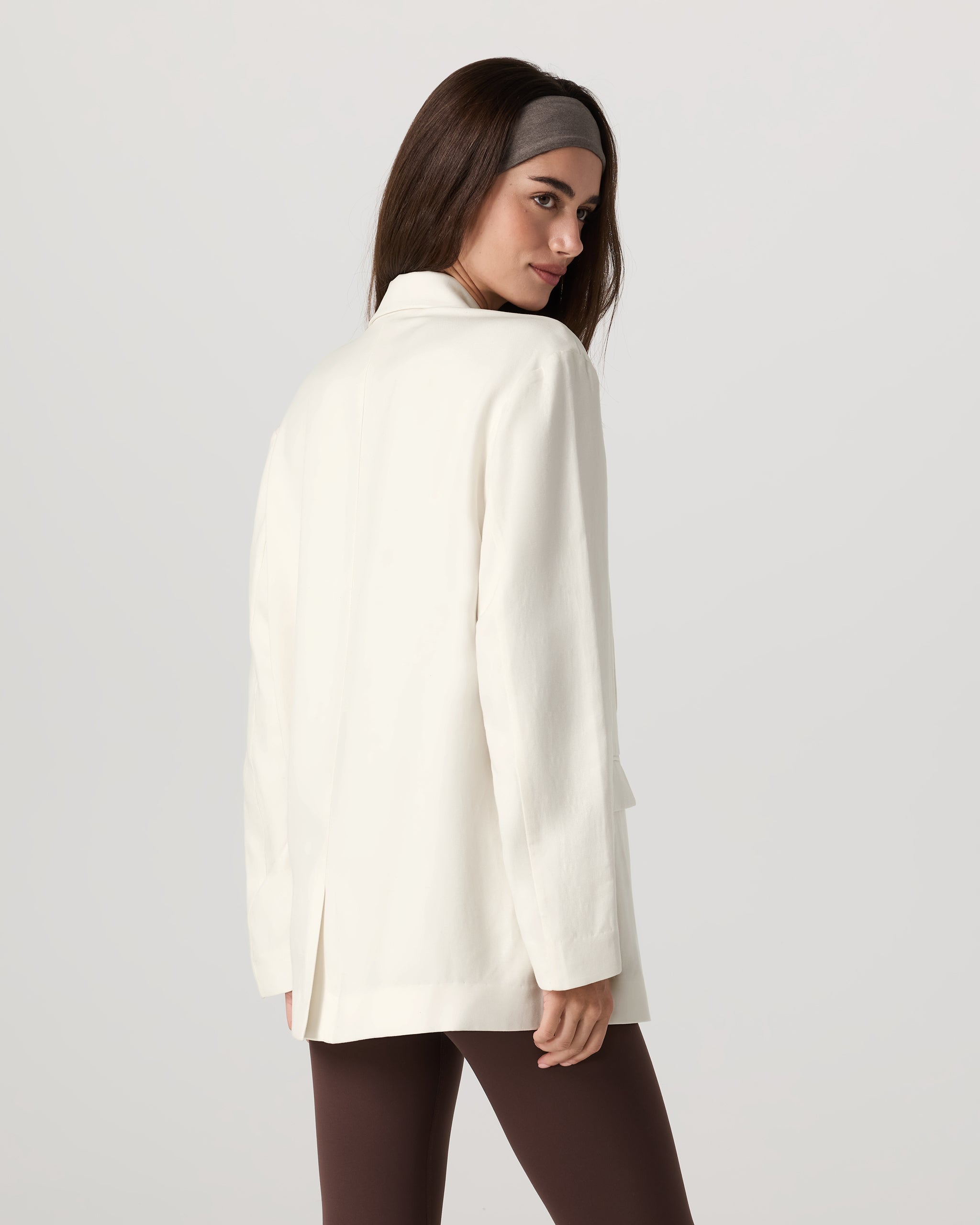 Trestles Twill Blazer | Marshmallow