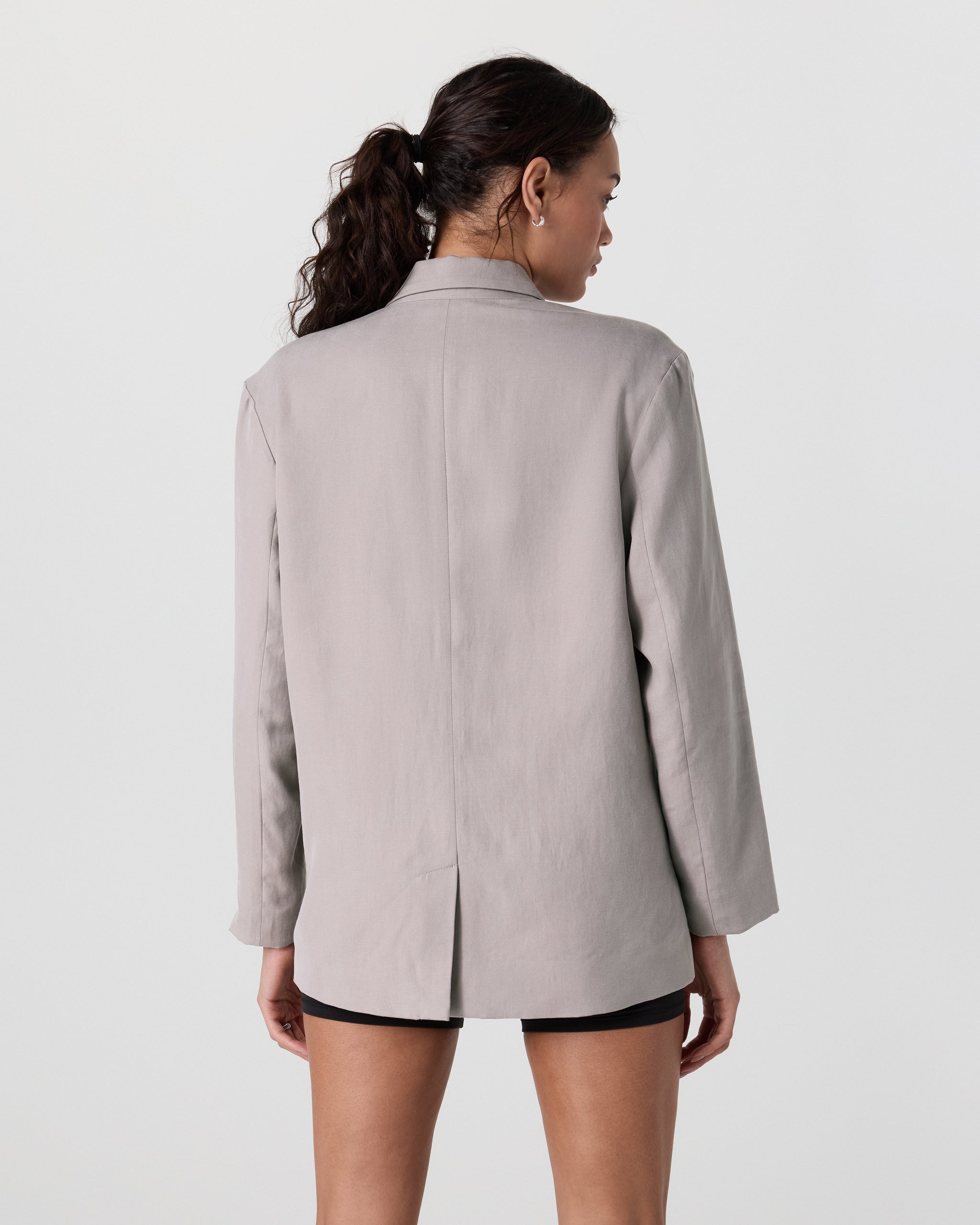 Trestles Twill Blazer | Pebble