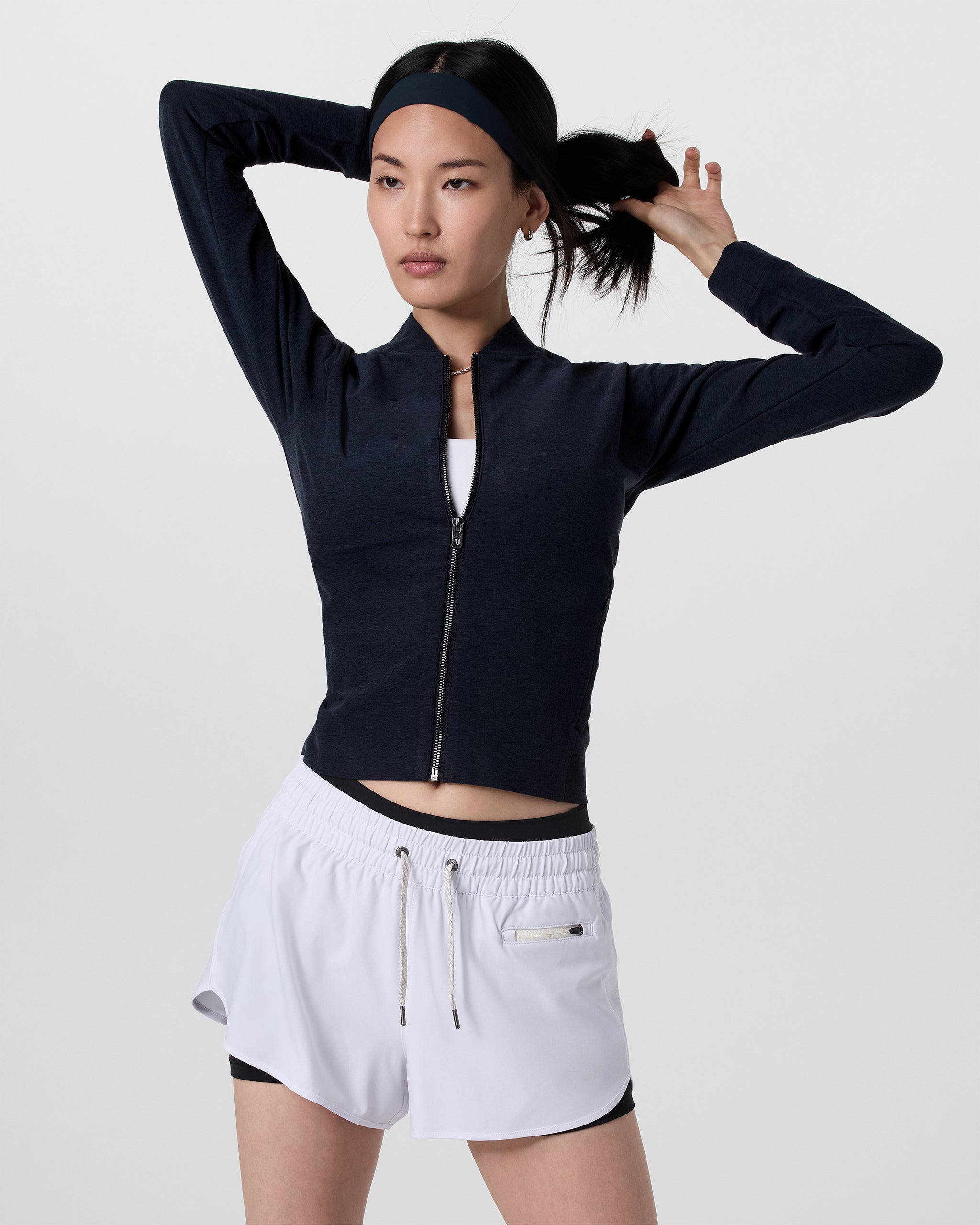 Elevation Track Jacket | Midnight Heather