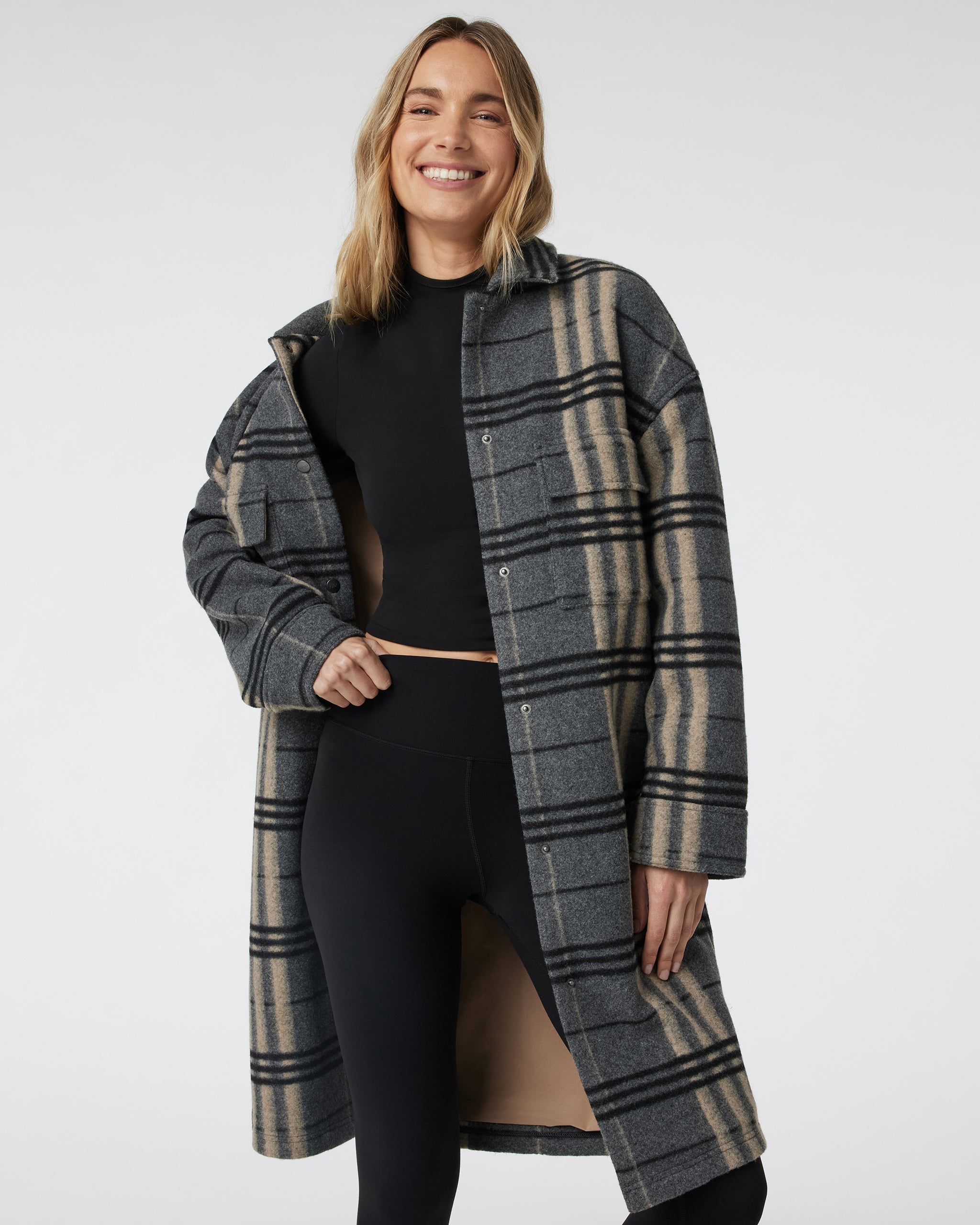 Women's Ballard Coat | Charcoal