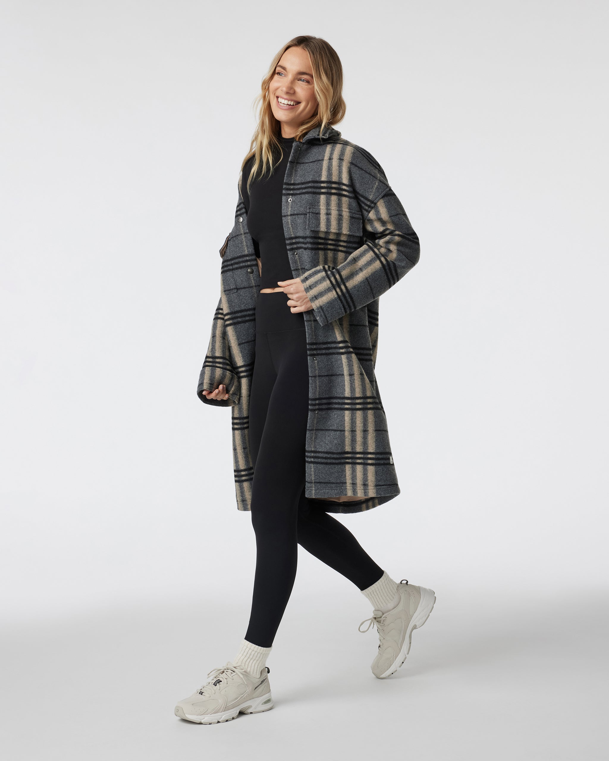Women's Ballard Coat | Charcoal