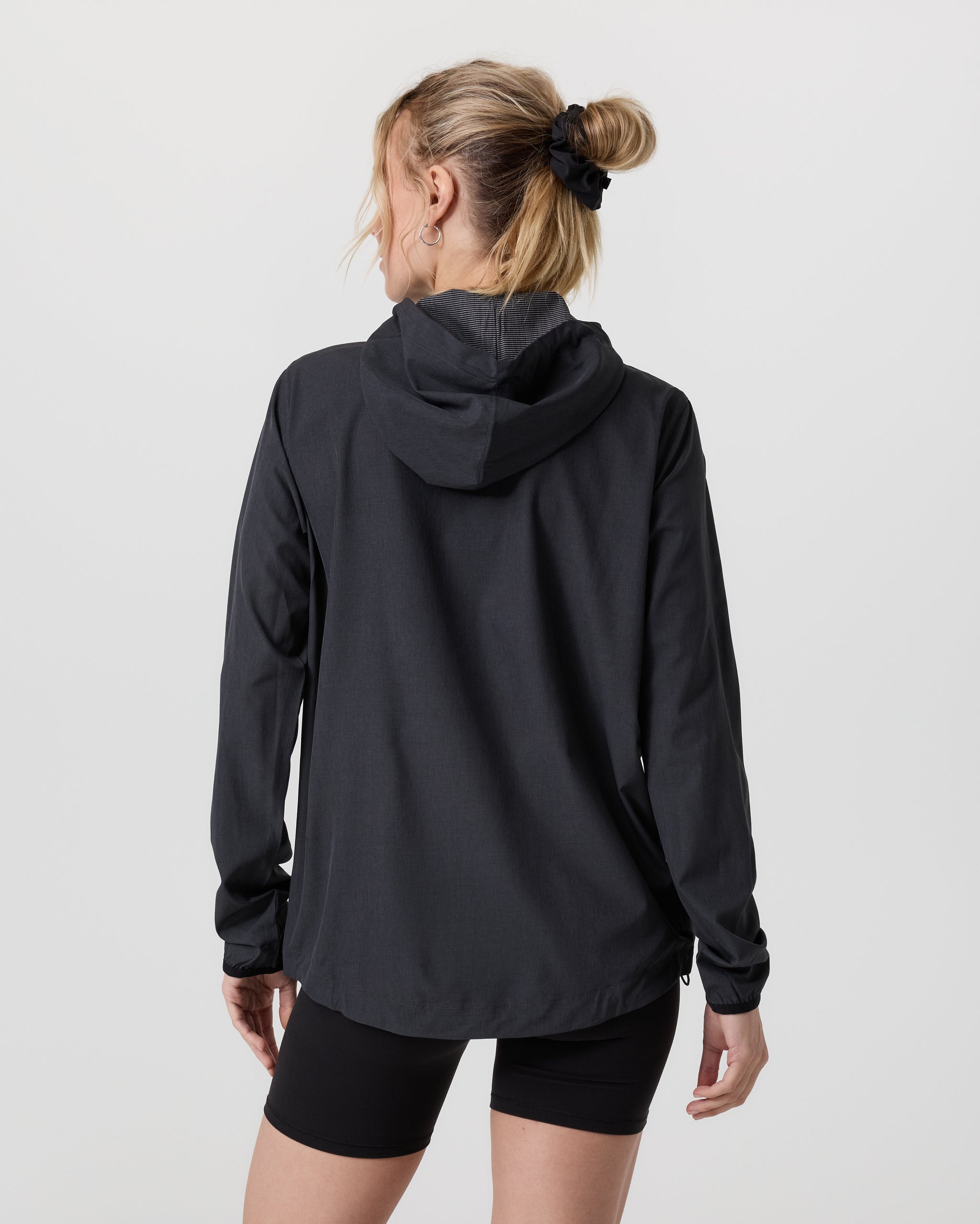 Womens Outdoor Trainer Shell | Black Heather