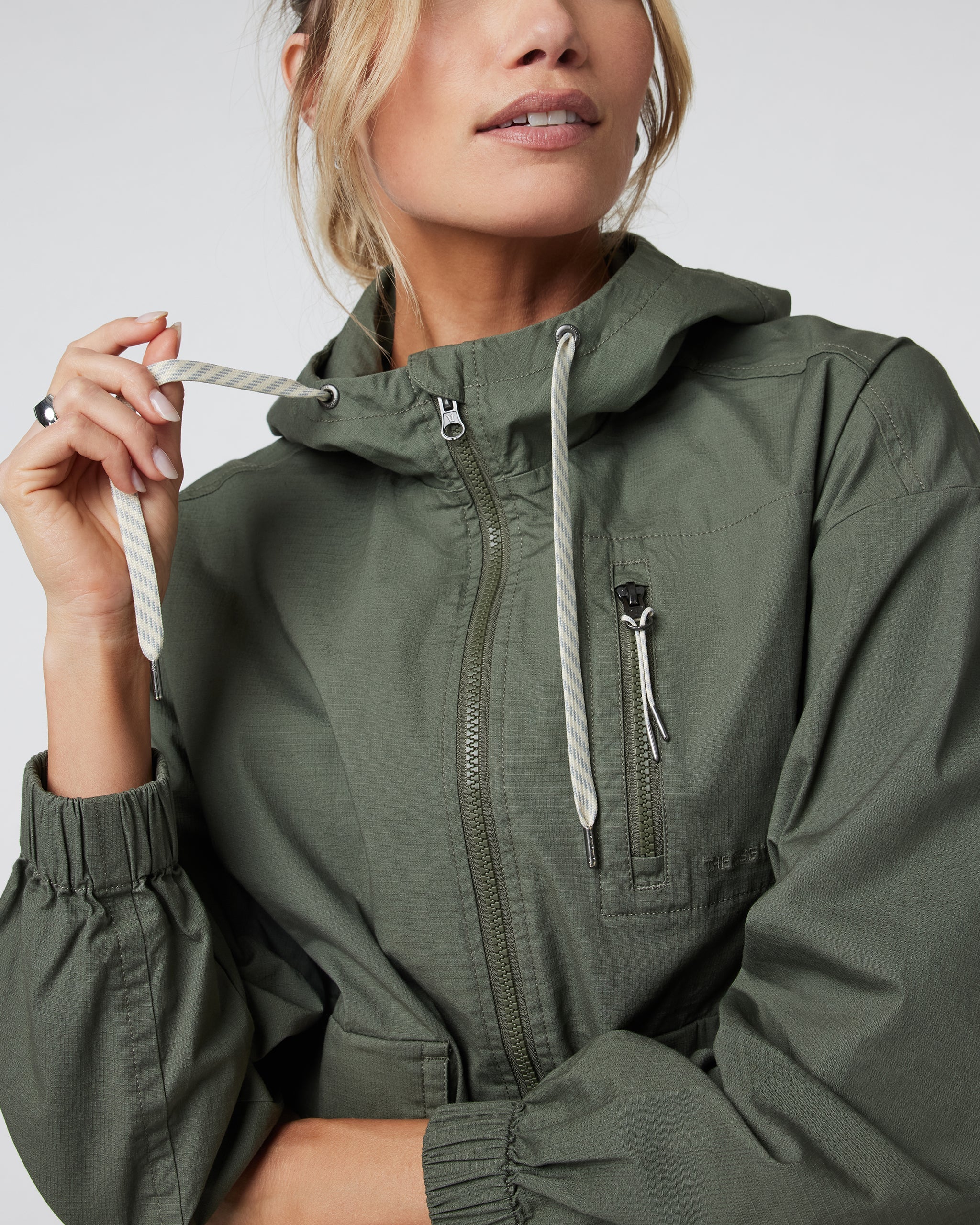 Vintage Ripstop Utility Jacket | Army