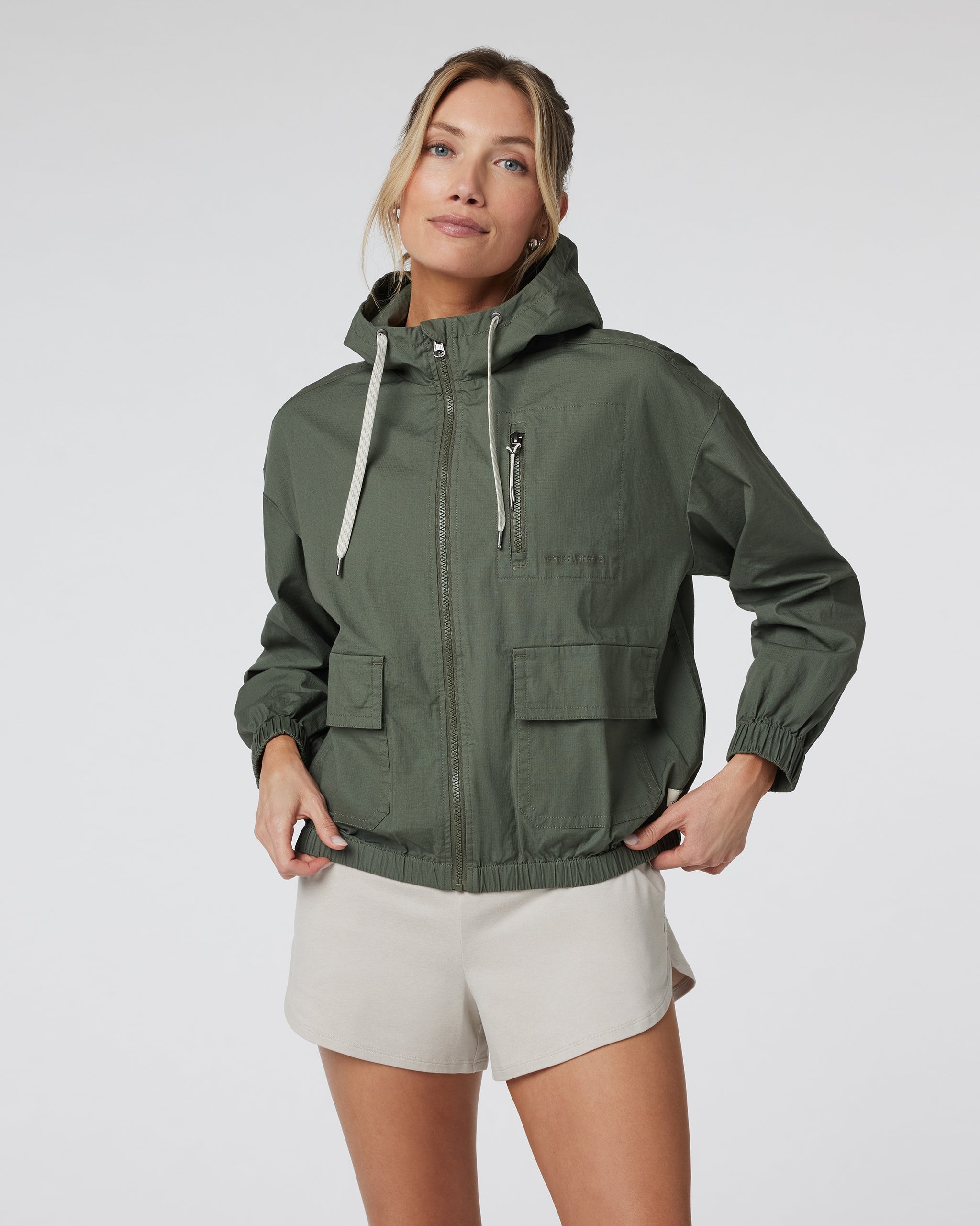 Vintage Ripstop Utility Jacket | Army