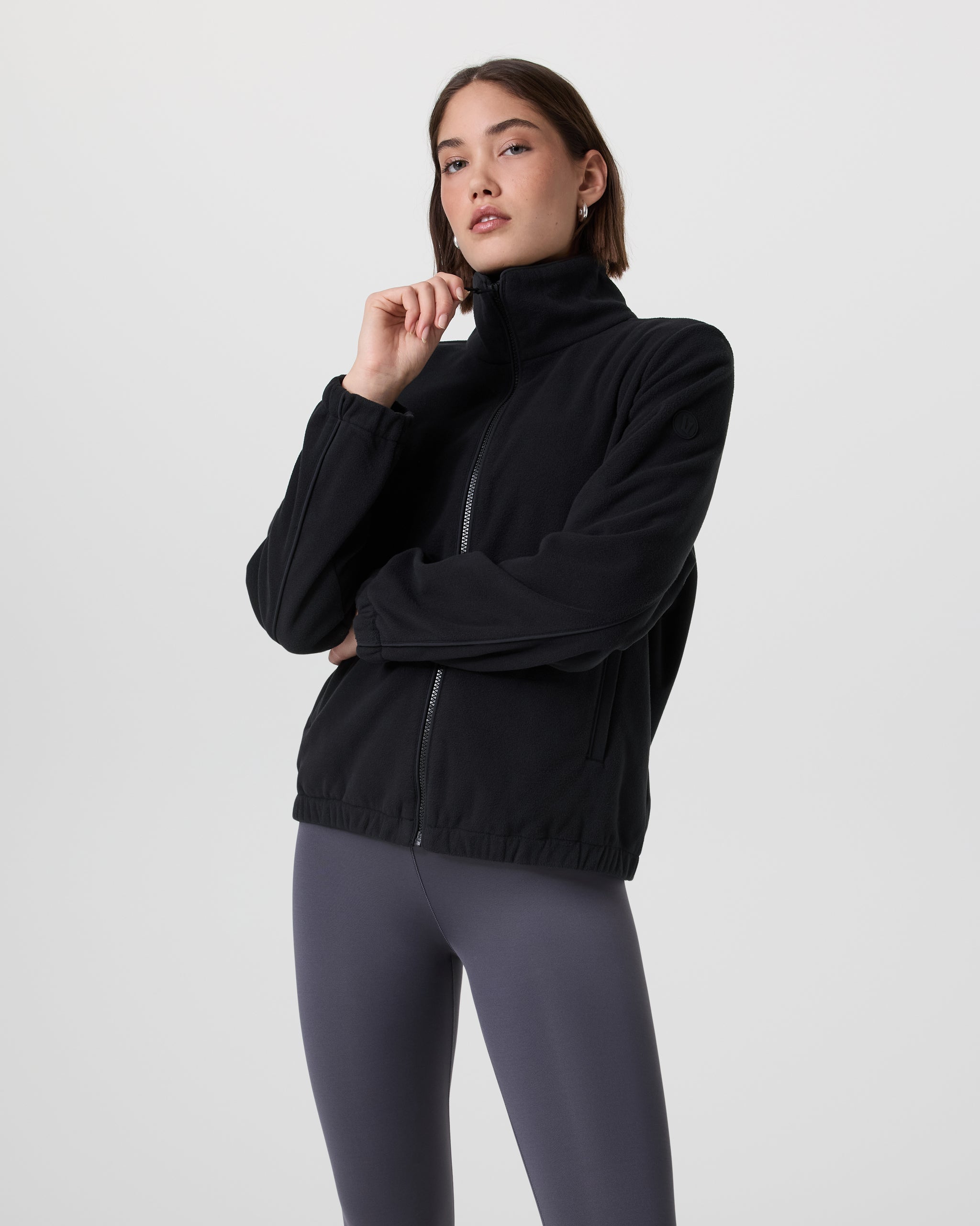 Women's Aspen Full Zip | Black
