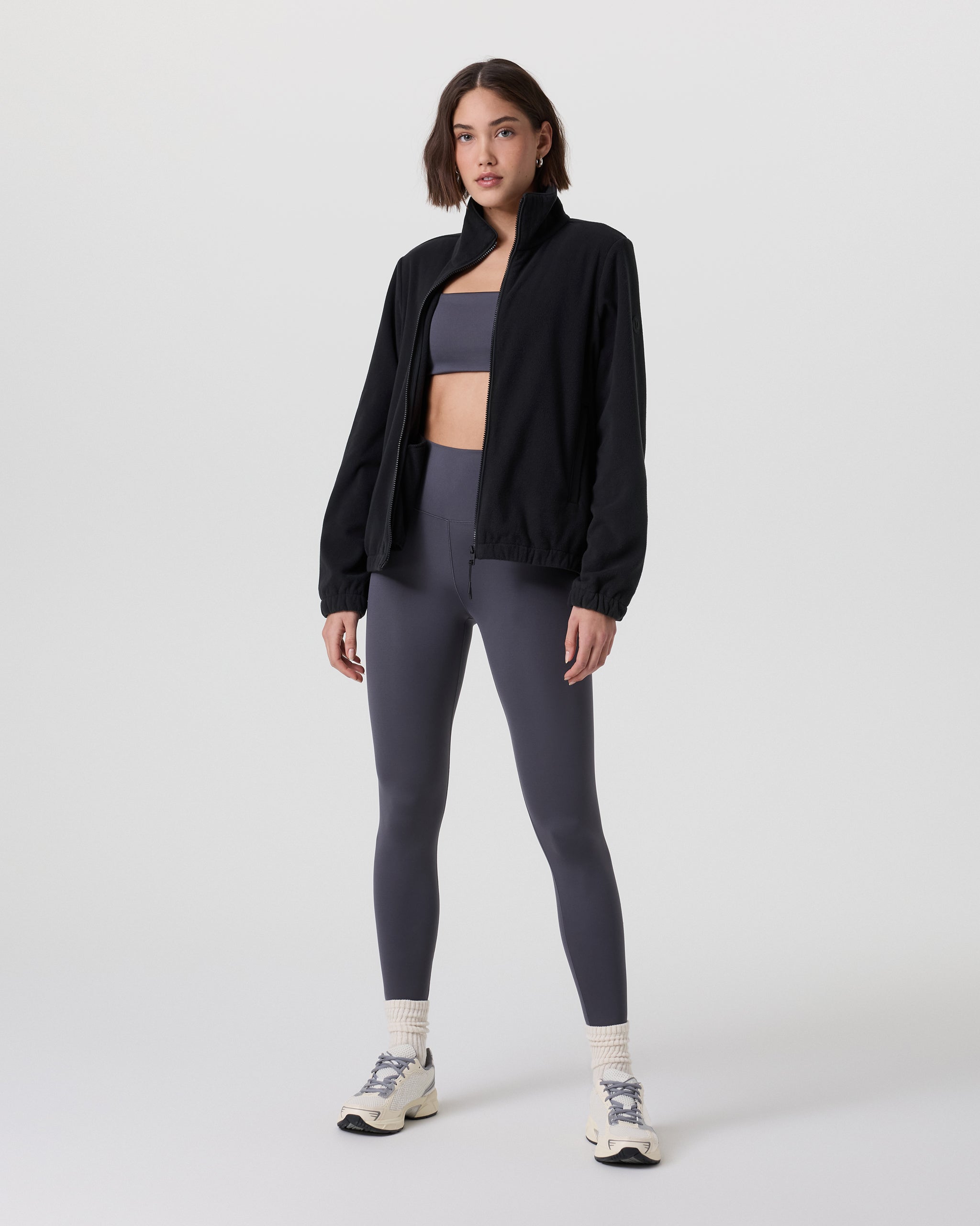 Women's Aspen Full Zip | Black
