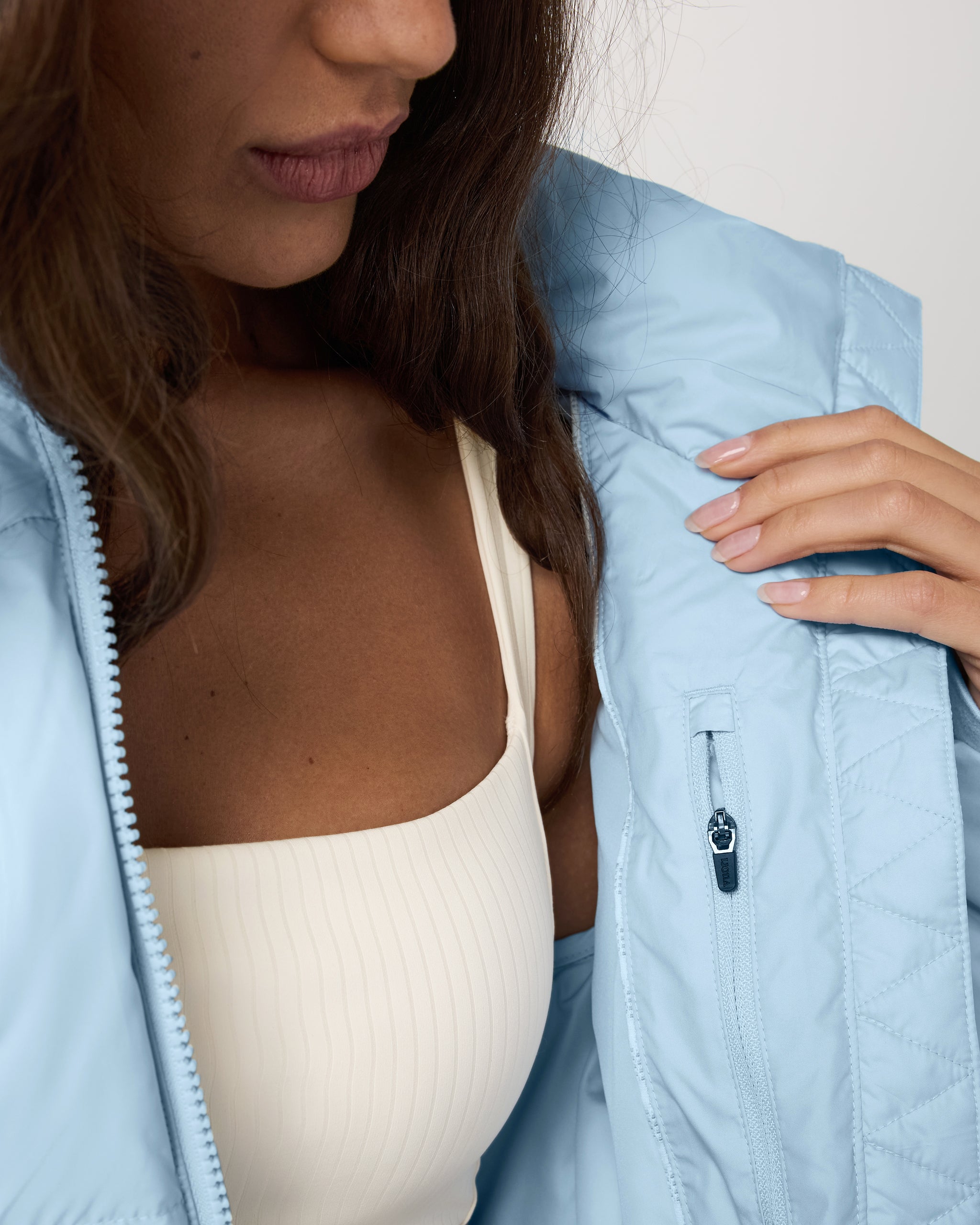 Alta Down Jacket | Crystal Blue