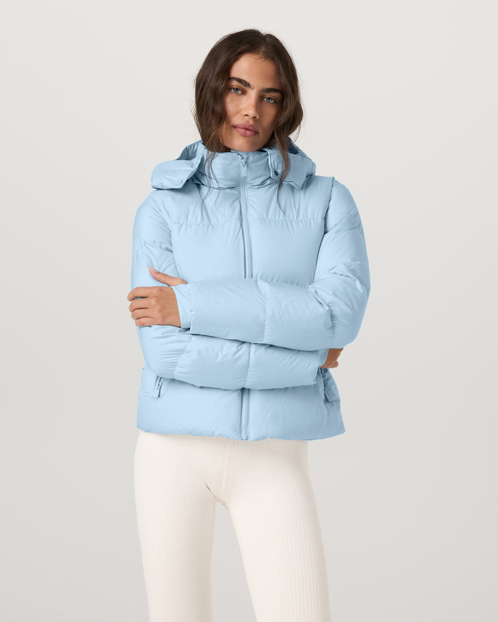 Alta Down Jacket | Crystal Blue