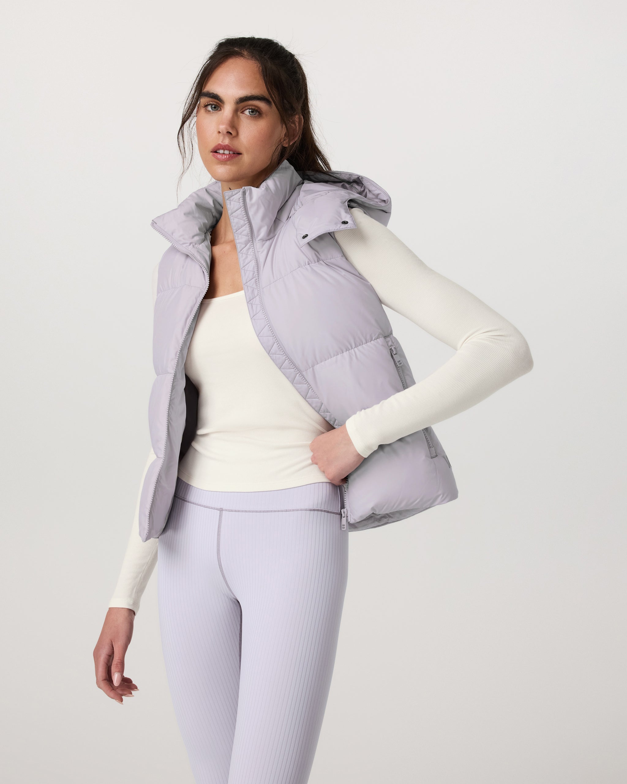Alta Down Vest | Lavender Ice