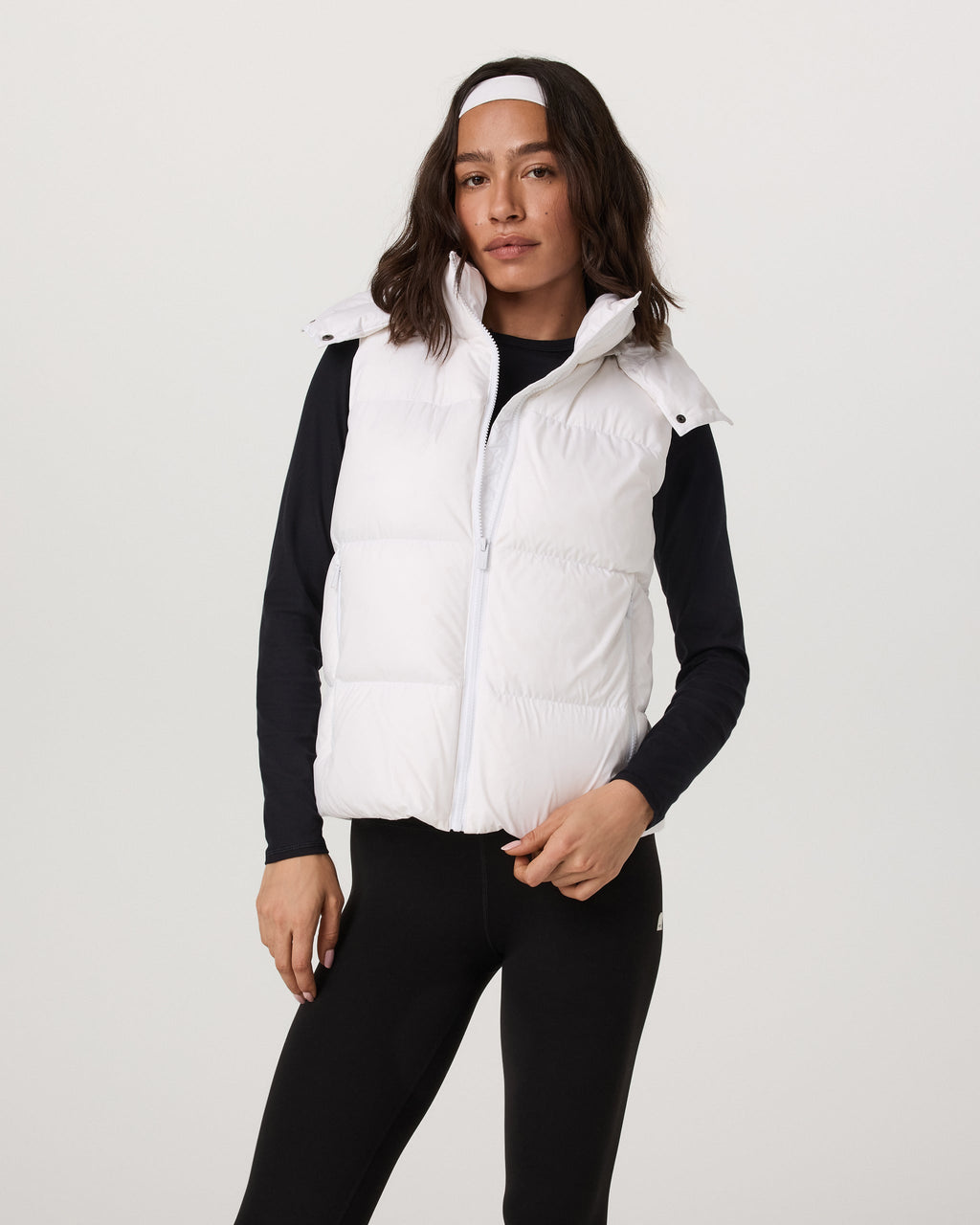 Alta Down Vest | White
