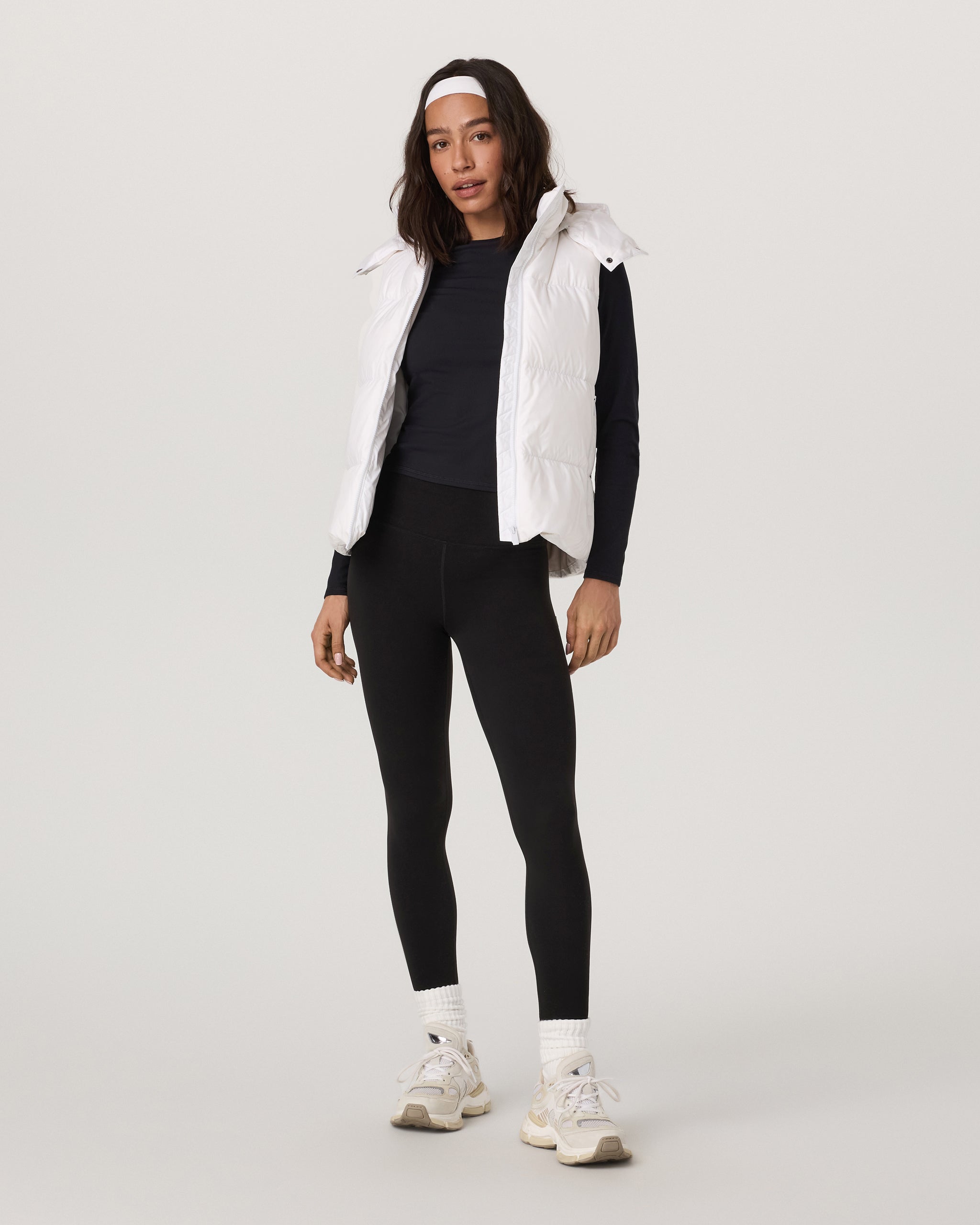 Alta Down Vest | White